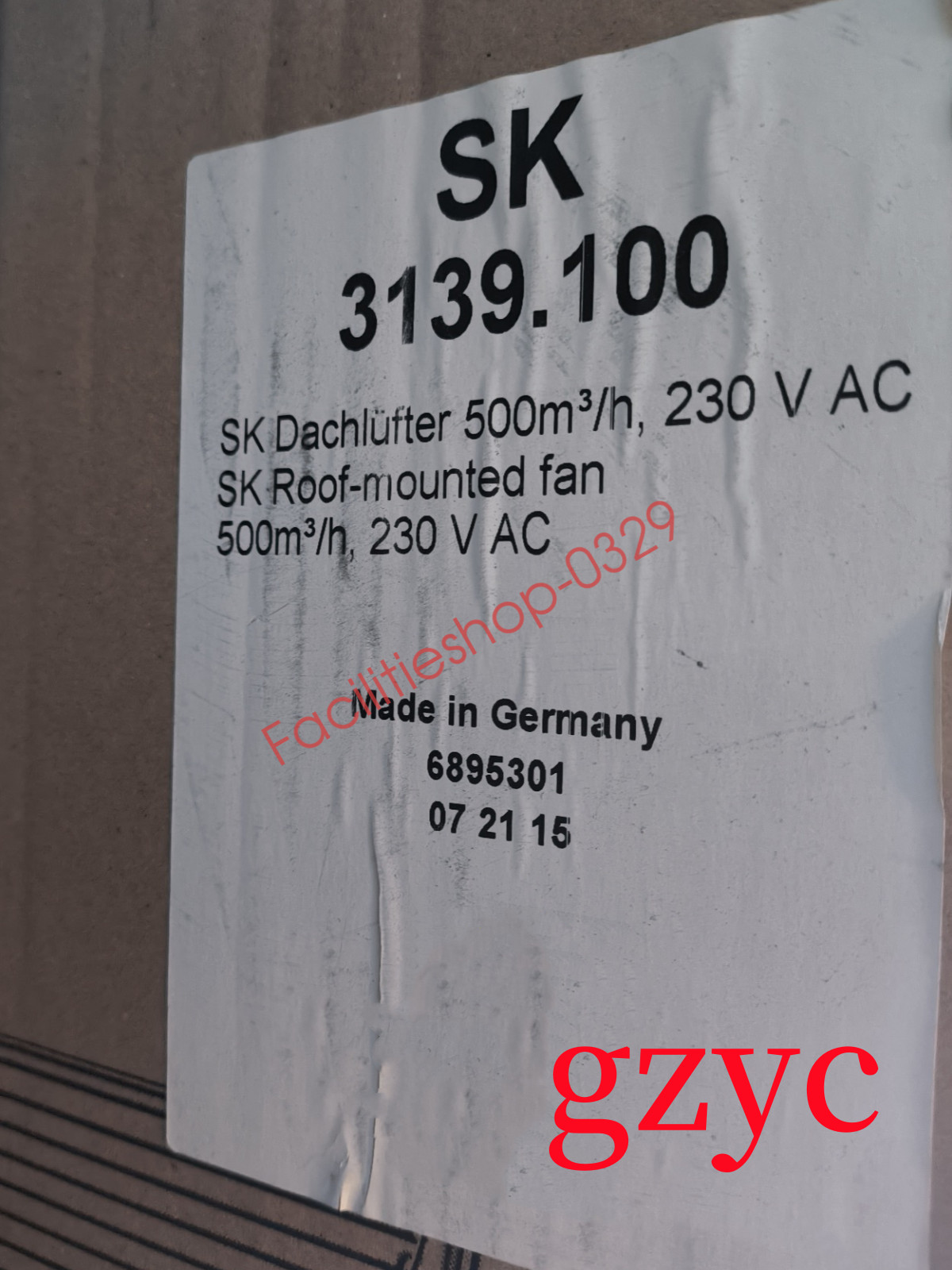 Brand New RITTAL SK 3139.100 Fan Fast shipping via DHL/FedEx