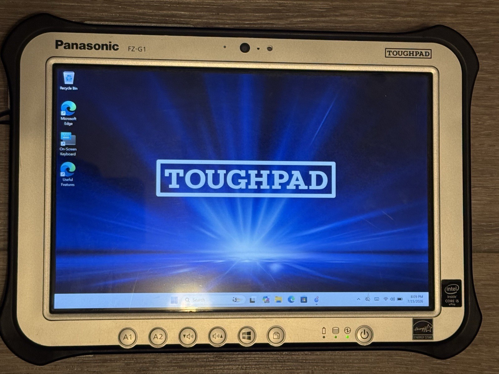 Panasonic Toughpad FZ-G1 10.1" Core i5-5300U 8GB RAM 256gb SSD GPS 4G LTE