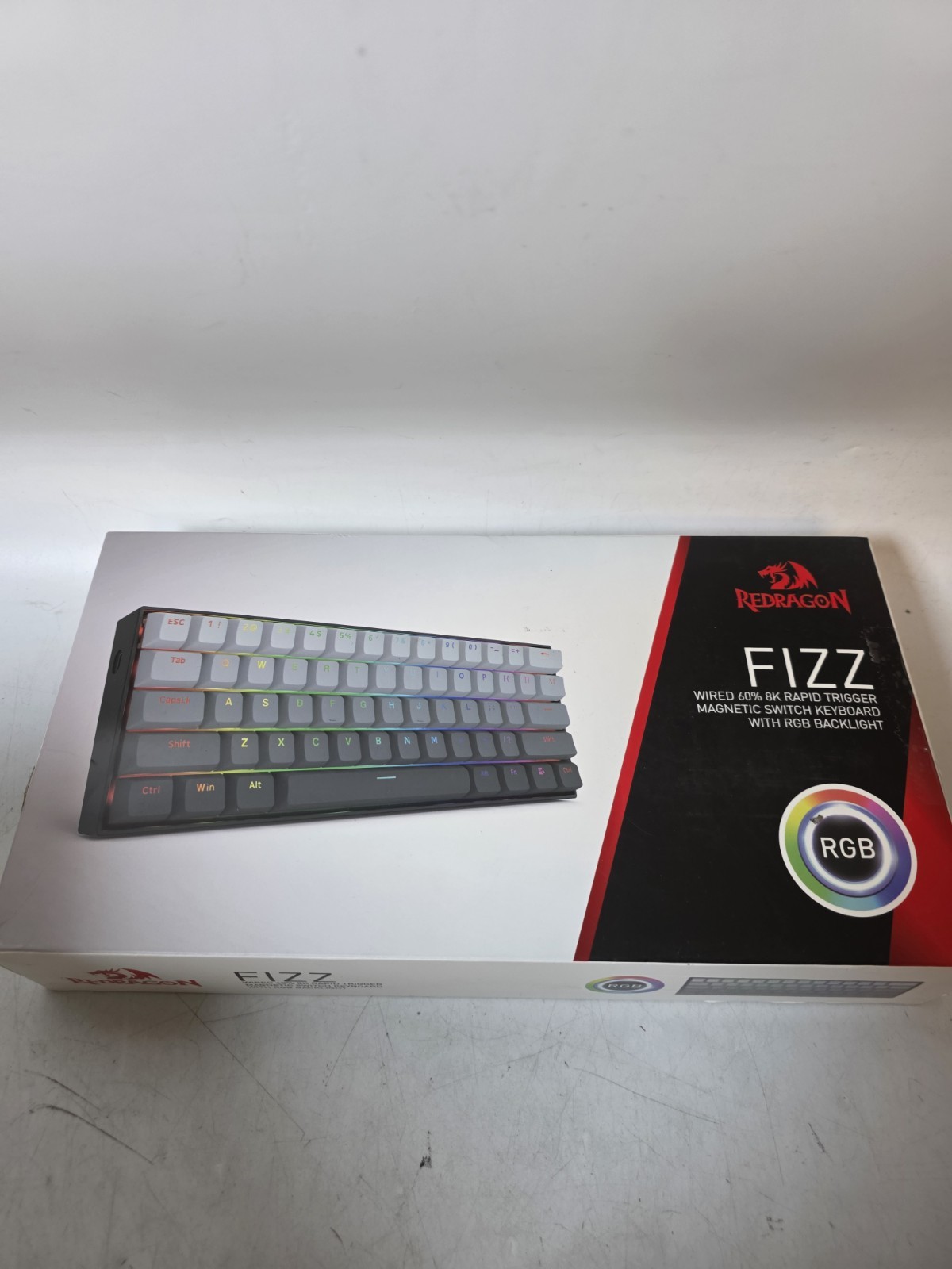 Redragon K617 Fizz Gaming Mechanical Keyboard 60% Compact Wired RGB Backlit