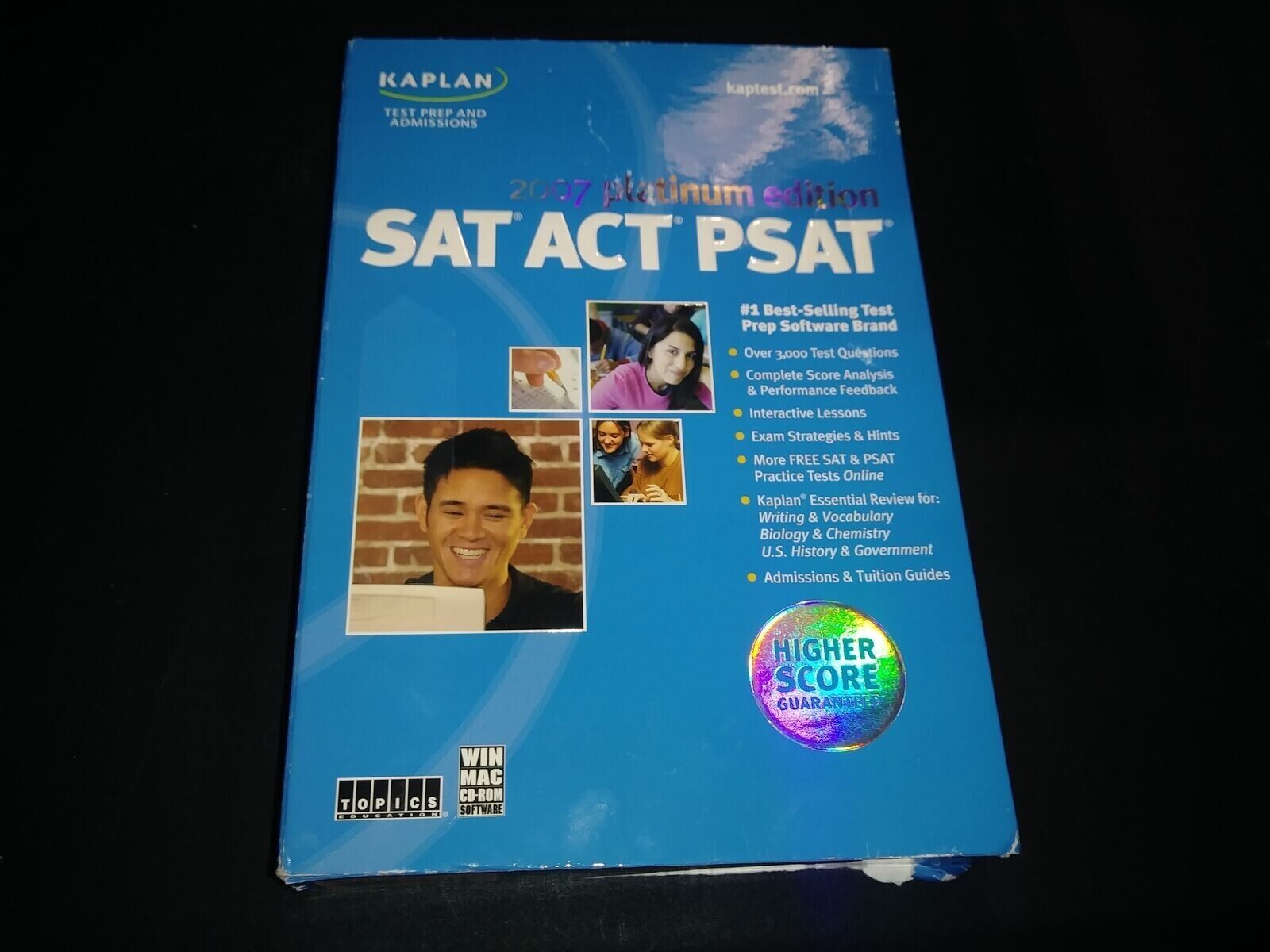 Kaplan SAT/ACT/PSAT 2007 Platinum Edition [Old Version] 6 CD Set