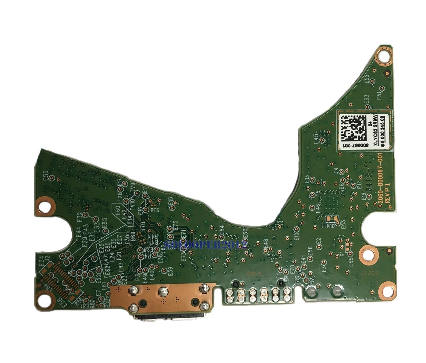HDD PCB Board number: 2060-800067-001 REV P1 Hard disk board