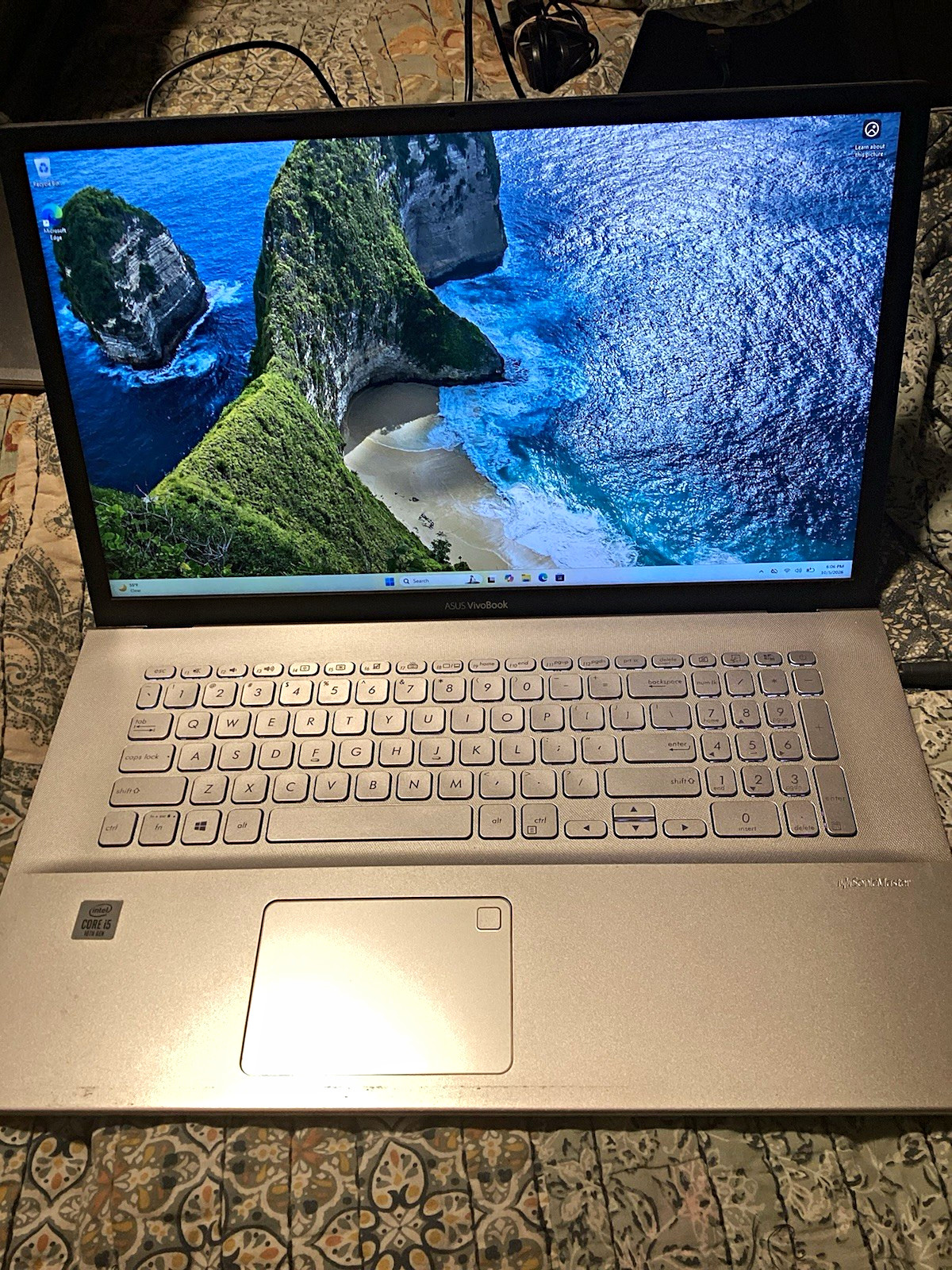 ASUS VivoBook S712J 17" i5-1035G1 8GB 128GB SSD+1TB HDD Win11 Silver