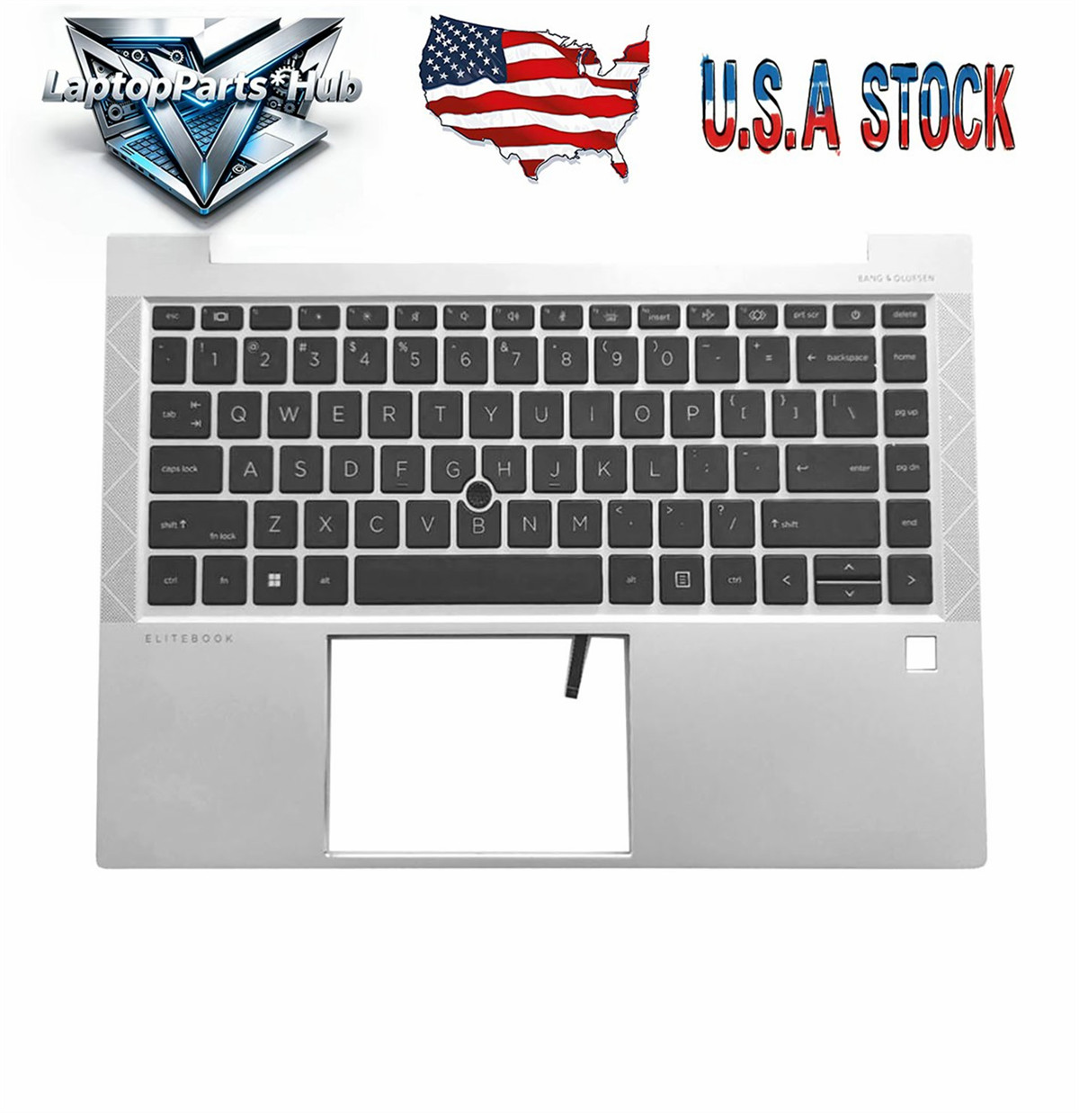 M07090-001 HP EliteBook 840 G7 G8 745 G7 745 G8 Palmrest W/Backlit Keyboard USK