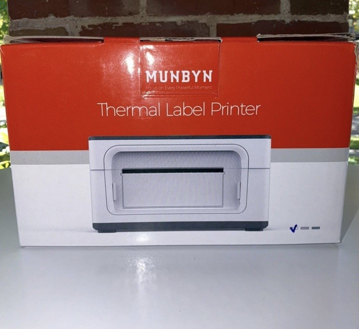 NIB  MUNBYN 4" THERMAL Label PRINTER - ITPP941 Shipping Brand New Open Box 
