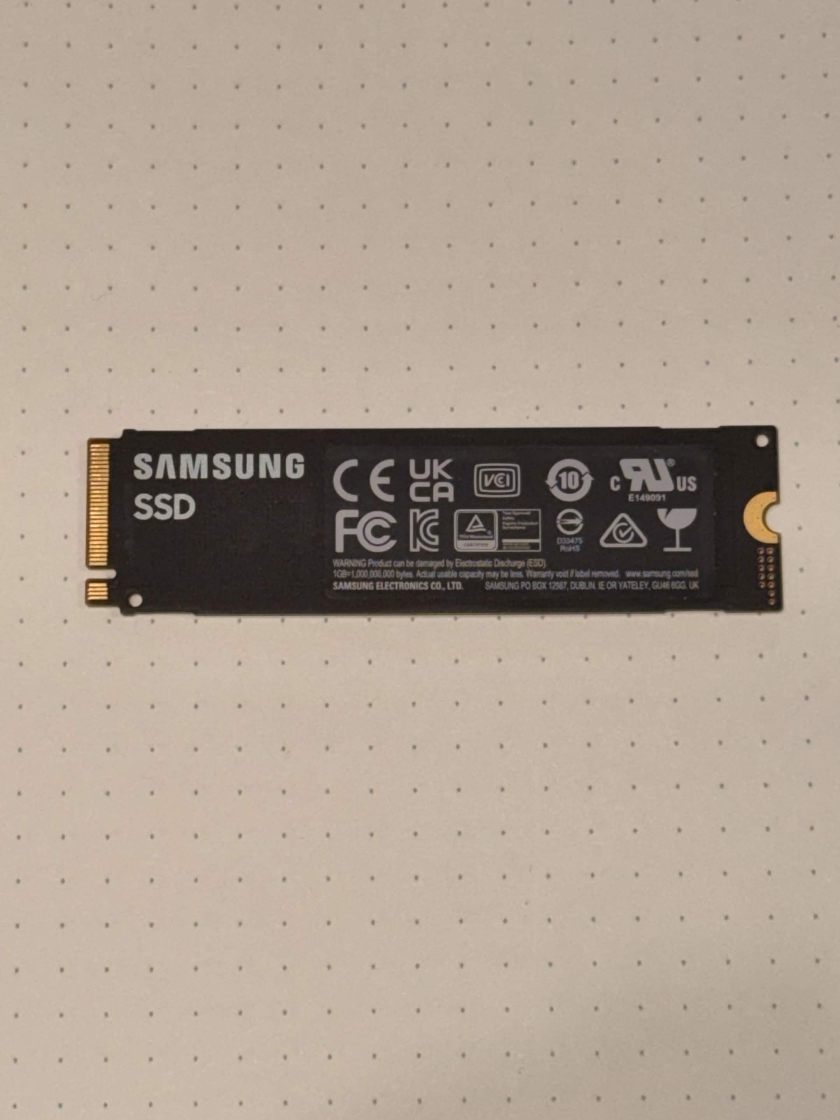 Samsung 980 PRO 2TB PCIe 4.0 NVMe Internal SSD - Black (MZ-V8P2T0)