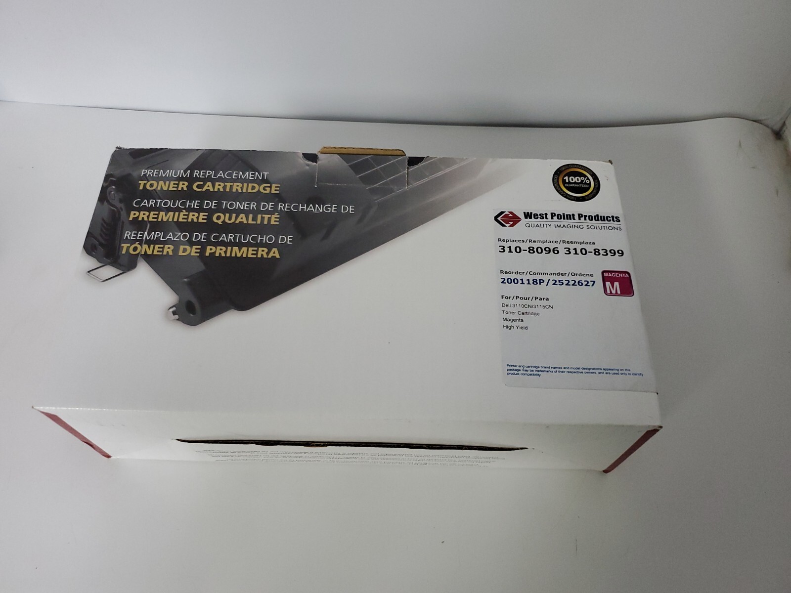 PREMIUM REPLACEMENT 310-8096 310-8399, FOR DELL 3110CN/3115CN MAGENTA HIGH YIELD