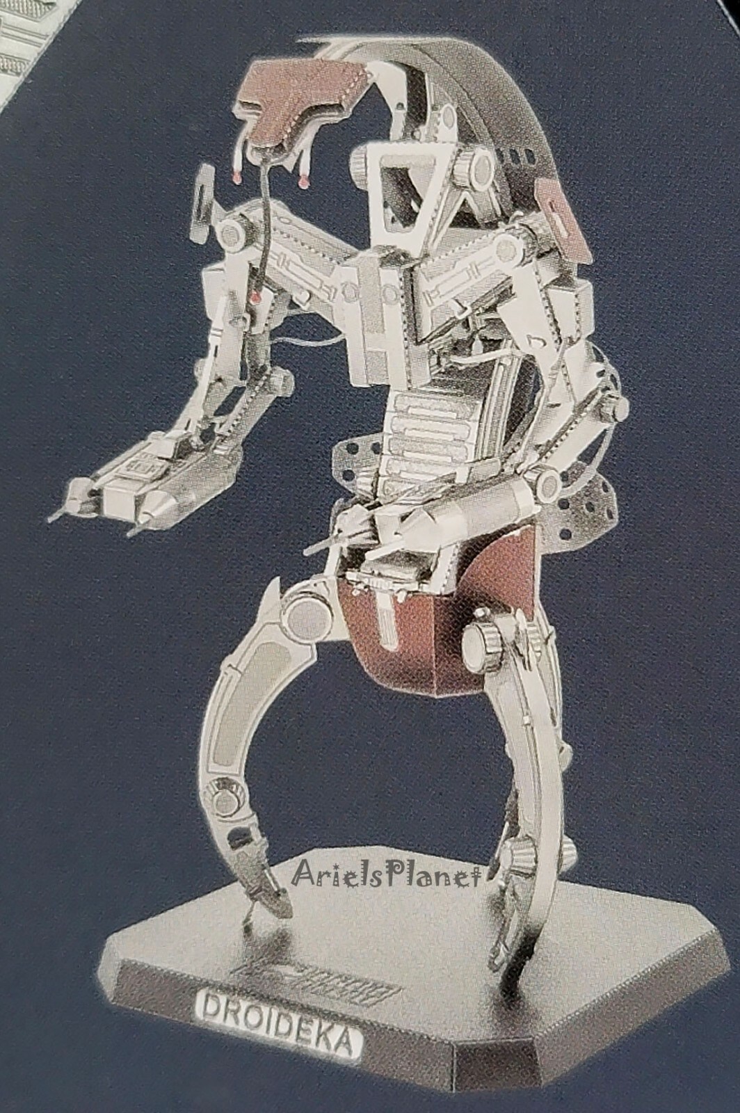 Disney Star Wars Galaxy's Edge Droid Depot Droideka 3D Metal Earth Model Kit
