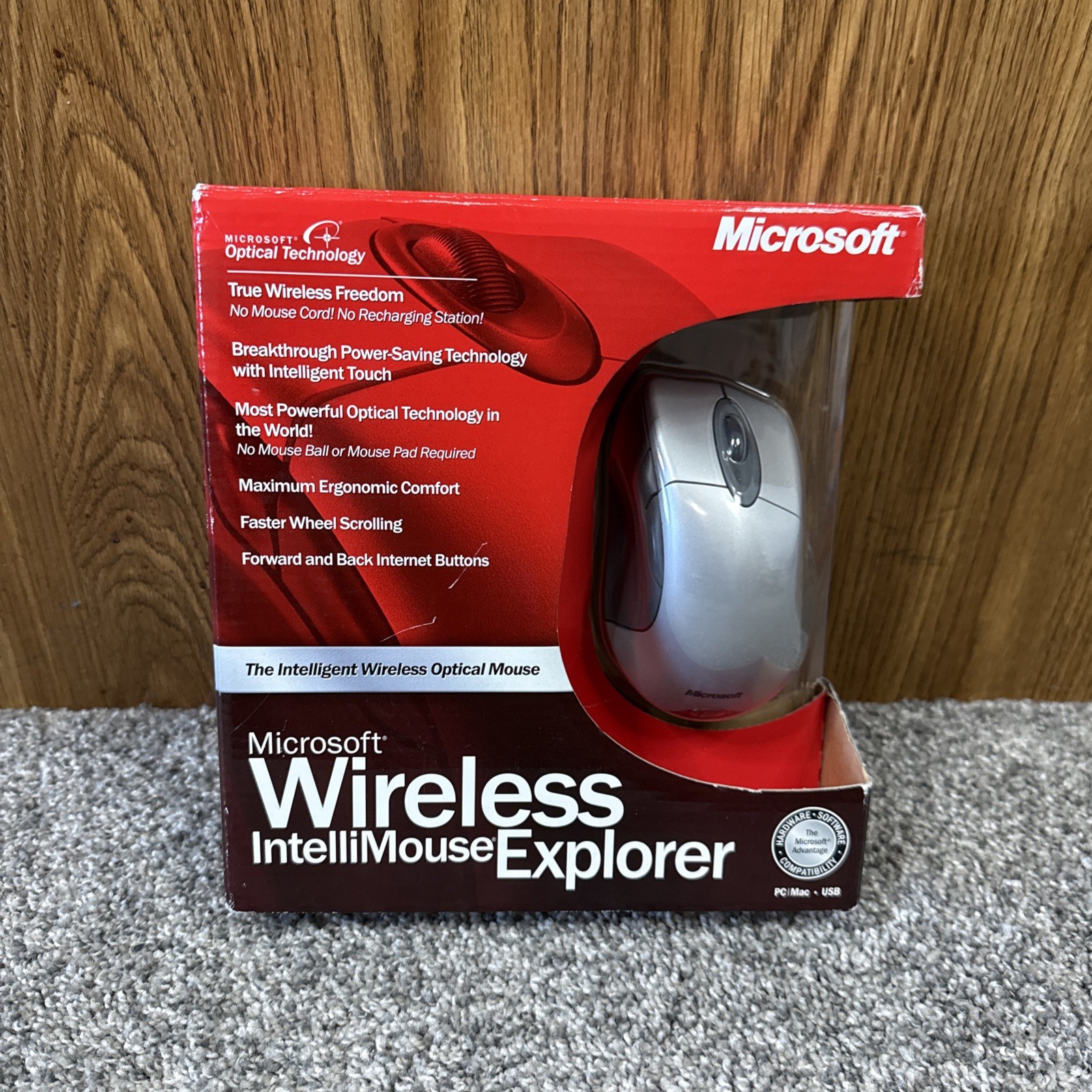 Microsoft Wireless IntelliMouse Explorer IntelliEye MO3-00001