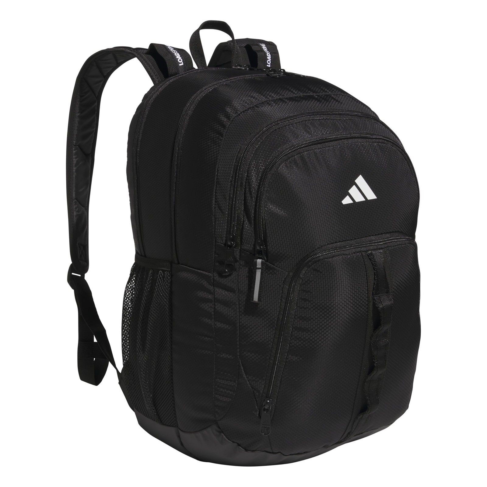 adidas Primetime School Backpack 41L One Size, Black/White