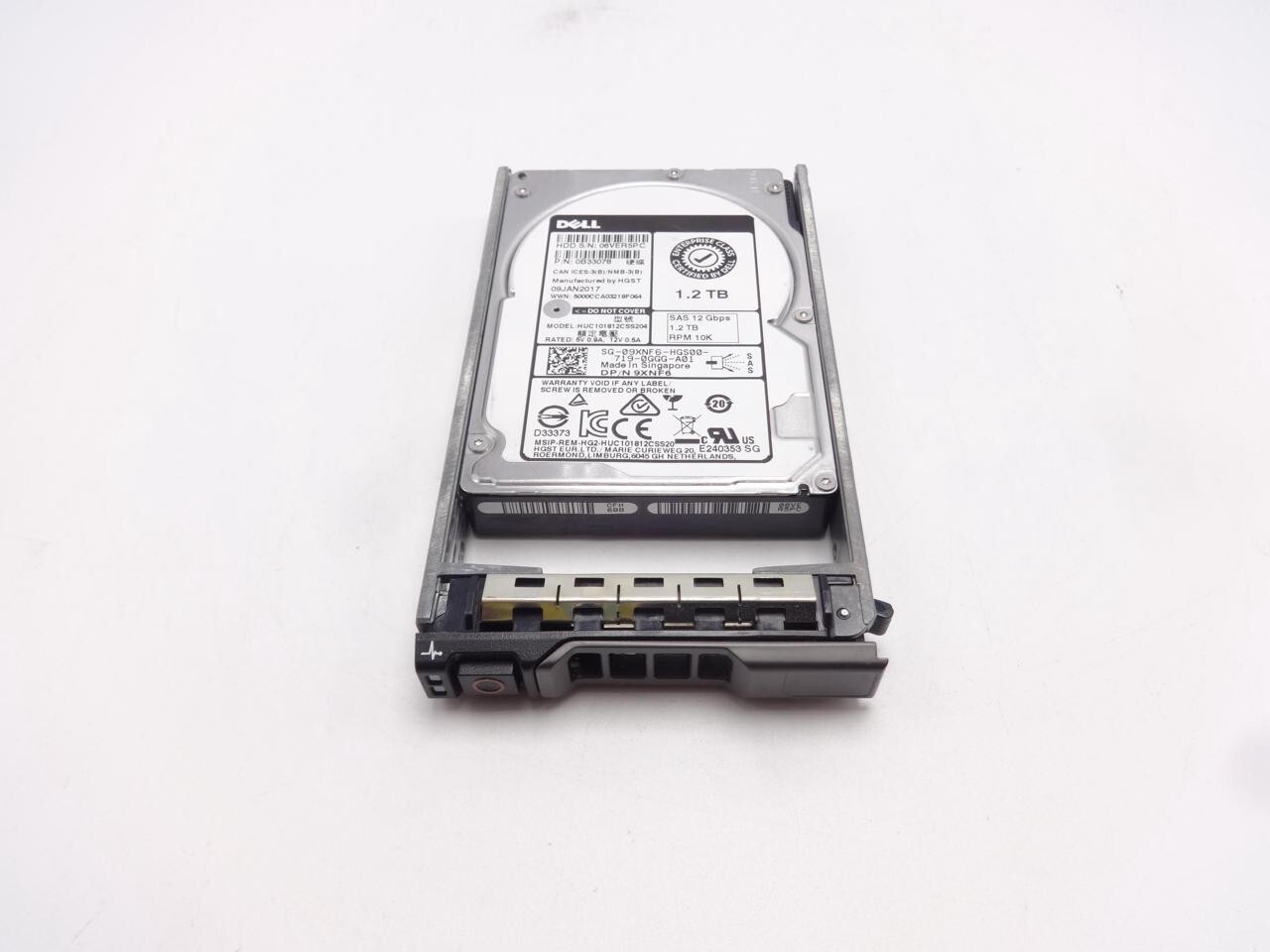 Dell 9XNF6 0B33078 1.2TB 10K SAS 12GBPS 2.5" Hard Drive | US SELLER TESTED