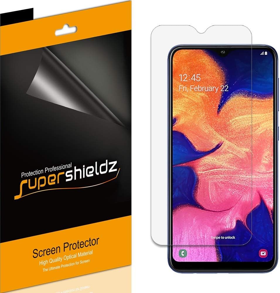 6 Pack Designed for Samsung Galaxy A10 Screen Protector High Definition Clear Sh