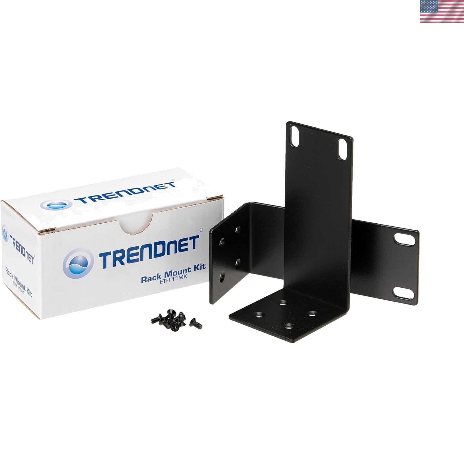 Stylish Metal Rack Mount Kit for TEG-S16Dg/S24Dg - Compact and Durable ETH-11MK