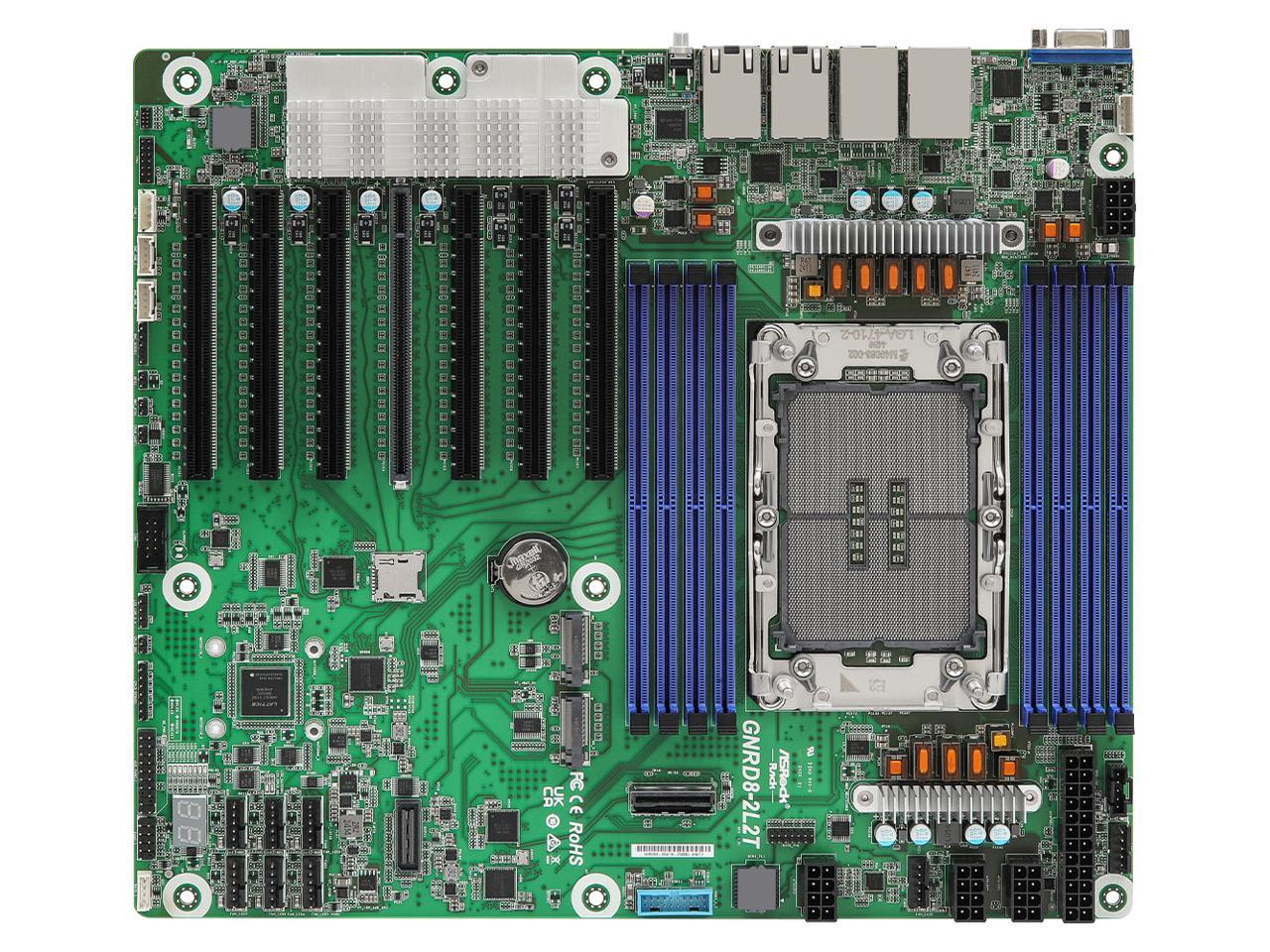 ASRock Rack Server Motherboard GNRD8-2L2T CEB Single Socket E2 (LGA 4710) Intel®