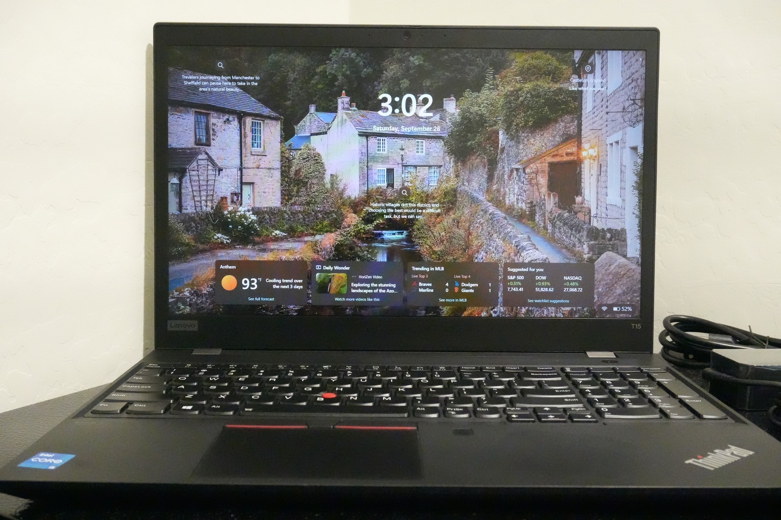 Lenovo ThinkPad T15 Gen 2i i5-1135G7 8GB 256GB 15in FHD *READ Battery* Grade A