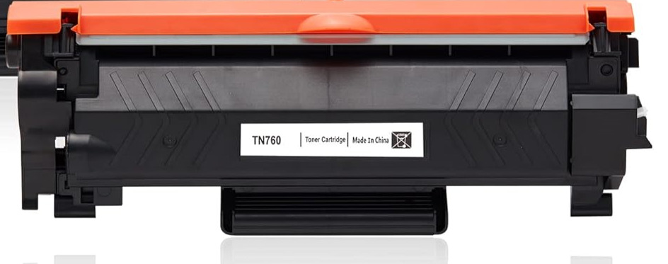 TN760 Toner Cartridge For Brother TN730 MFC-L2710DW MFC-L2750DW HL-L2370DW 1-4pk