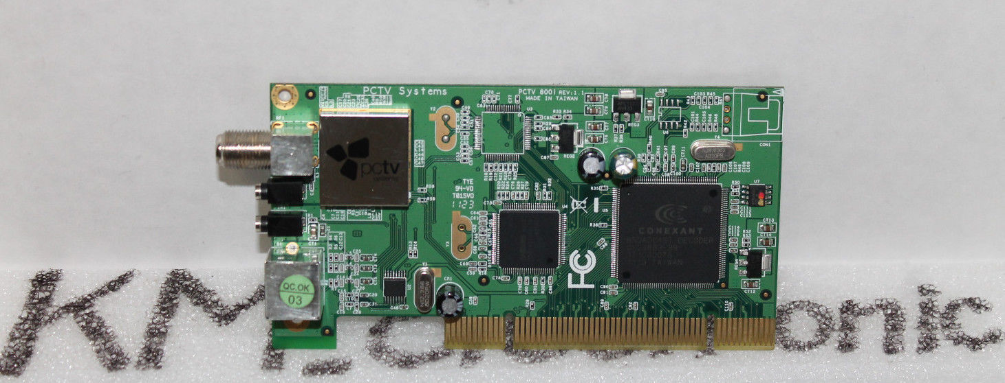 Genuine OEM Dell HAUPPAUGE PCTV 800i HD PCI TV Tuner Card TW-0VX32F 0VX32F VX32F