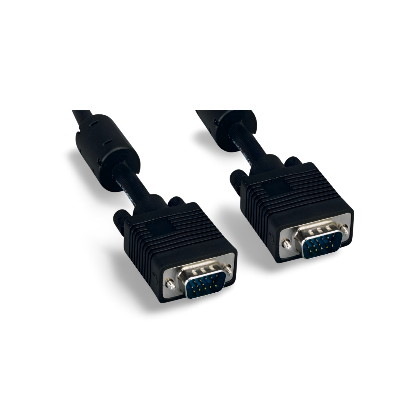 35ft SVGA Monitor Cable Male to Male UL2919 - Black