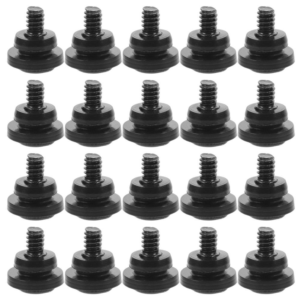 150Pcs Shock Absorbing Screws for 35 Inch Hdds Black Iron Computer Repair Screws