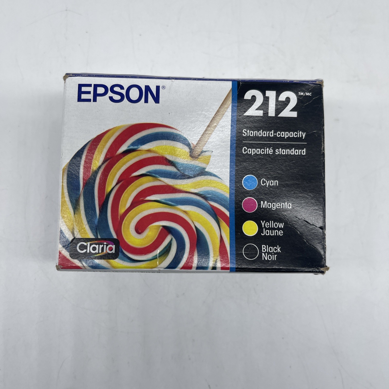 Epson Claria 212 Standard Capacity Black Cyan Magenta Yellow Exp 03/2029