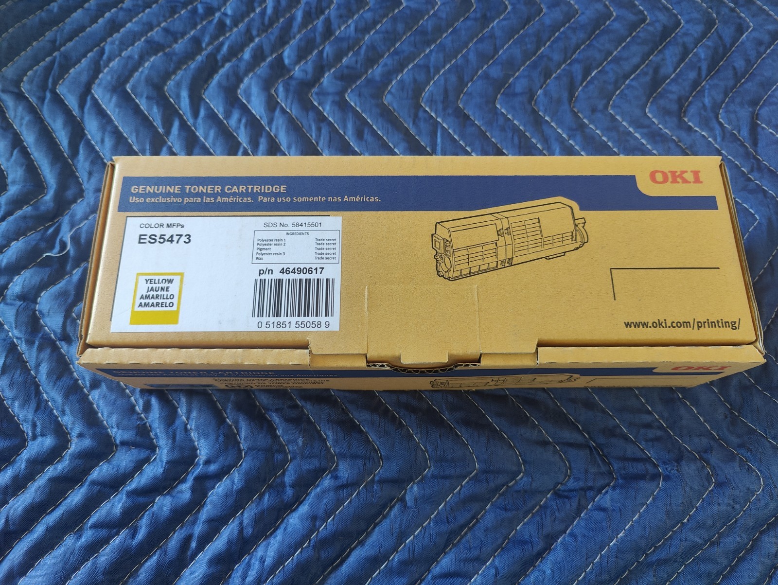 OKI MFPs ES5473 YELLOW Toner Cartridge 46490617
