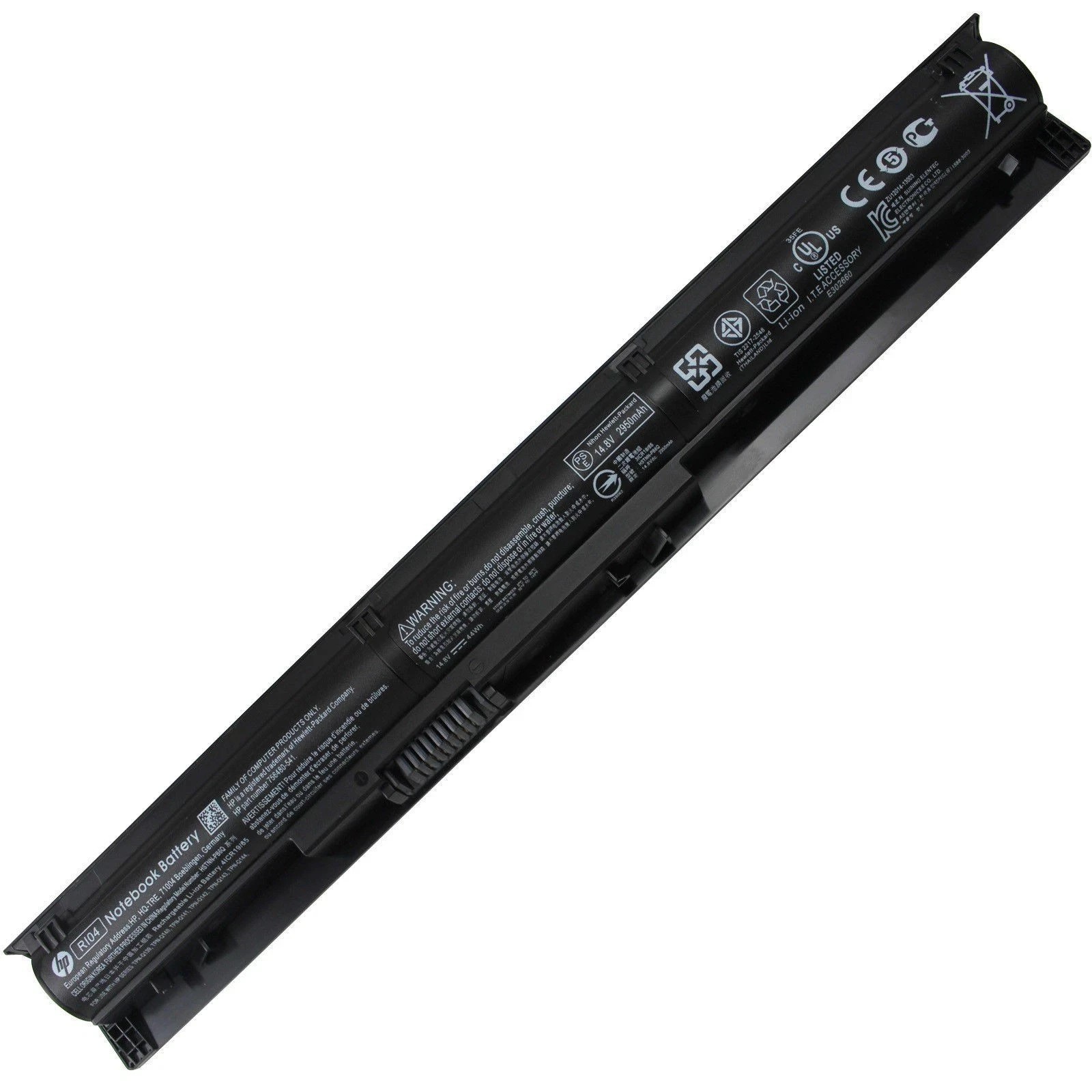 Genuine RI04XL RI04 Battery for HP ProBook 450 455 470 G3 HSTNN-PB6Q 805294-001