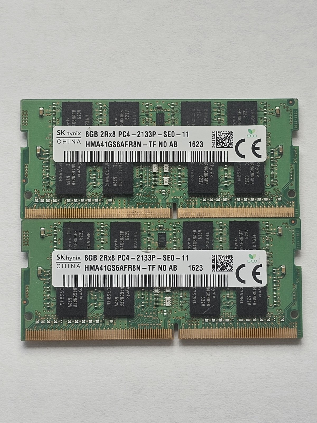 SK Hynix 16GB 2X8GB SODIMM Memory - Tested Working