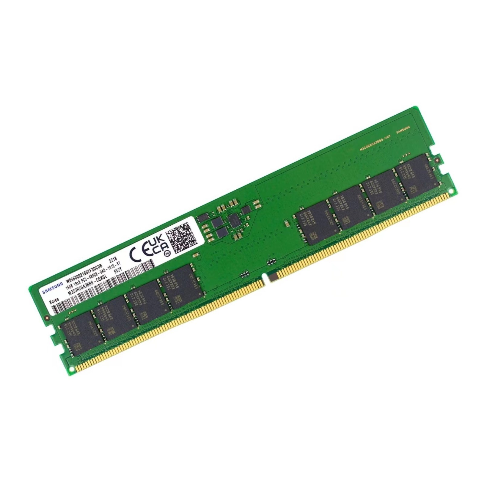 10pcs New Samsung 16GB DDR5 4800MHz PC5-38400 1RX8 1.1V UDIMM Desktop Memory Ram