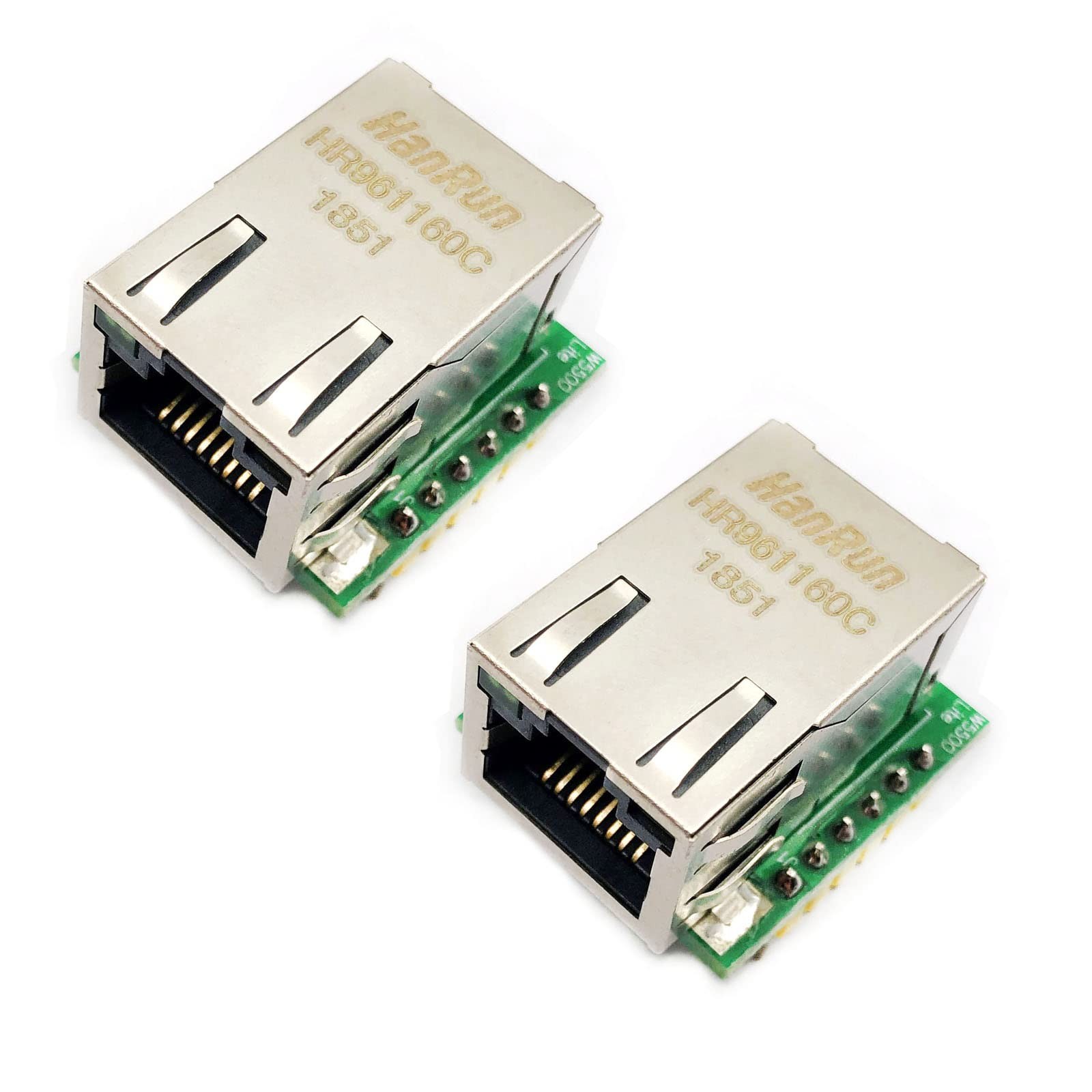 2PCS USRES1 W5500 SPI To LAN Ethernet Converter TCP/IP Module For Arduino