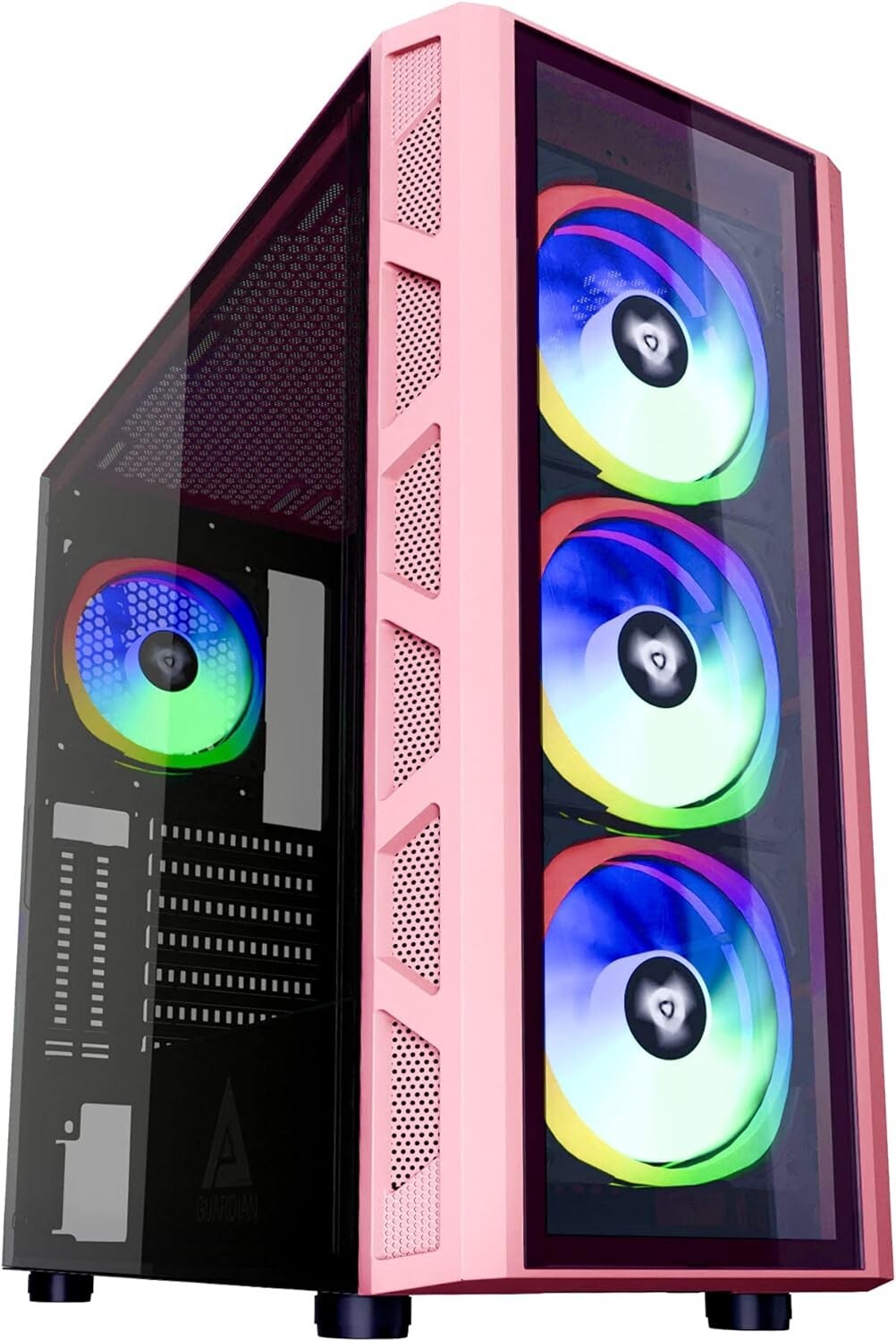 Custom Built Gaming Computer Desktop RTX 4060 Ryzen 1TB SSD 32GB Win 11 Pink RGB