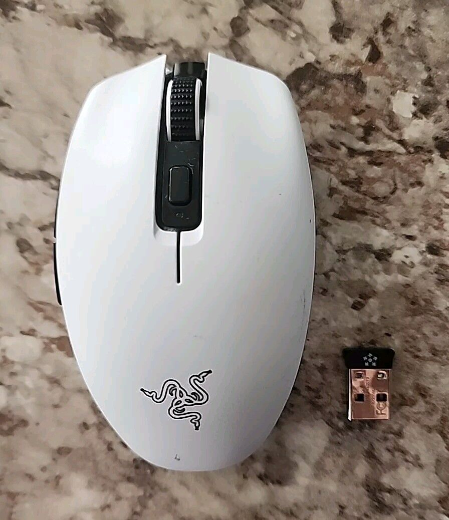Razer Orochi V2 RZ01-0373 White Wireless 18K Mouse With Receiver Included (Used)