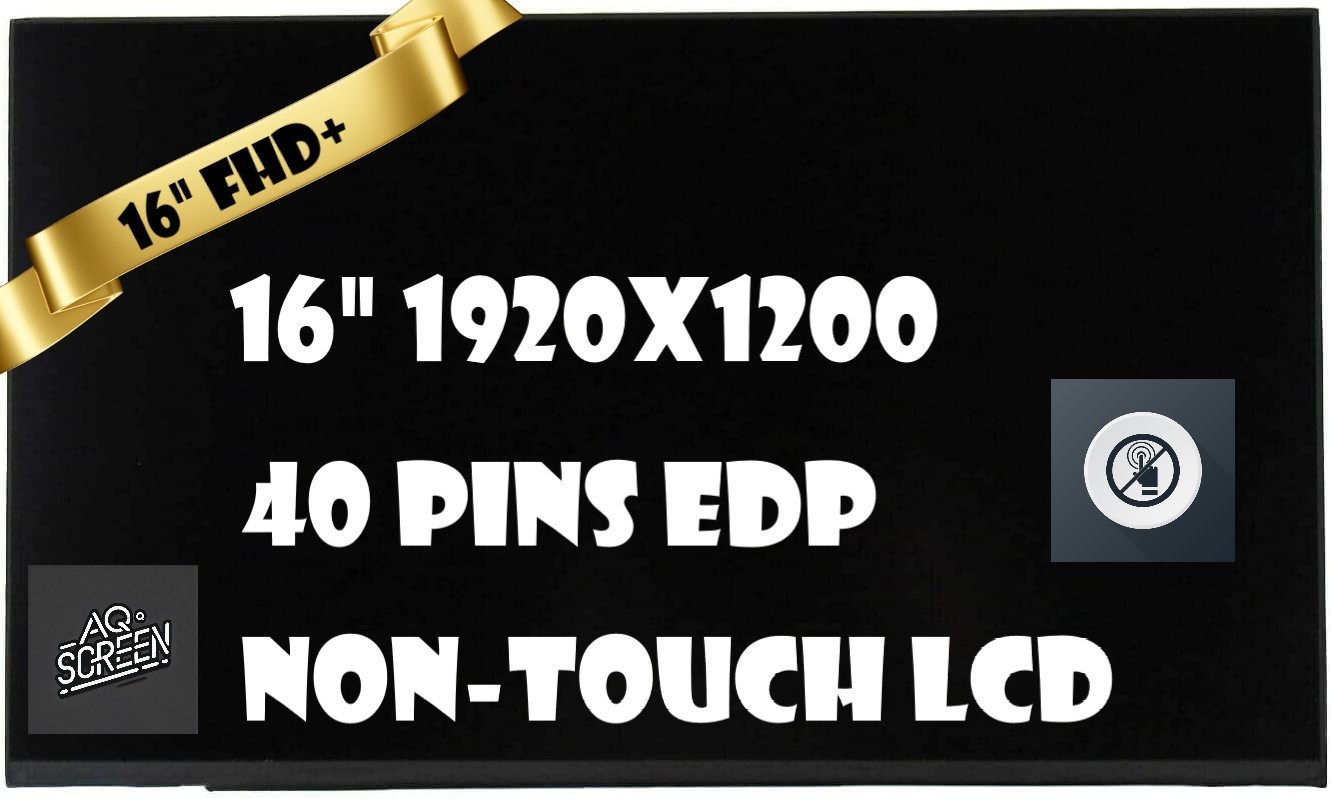 B160UAN08.1 16.0 Inch Display Panel Matrix Laptop LCD screen IPS 1920x1200 New