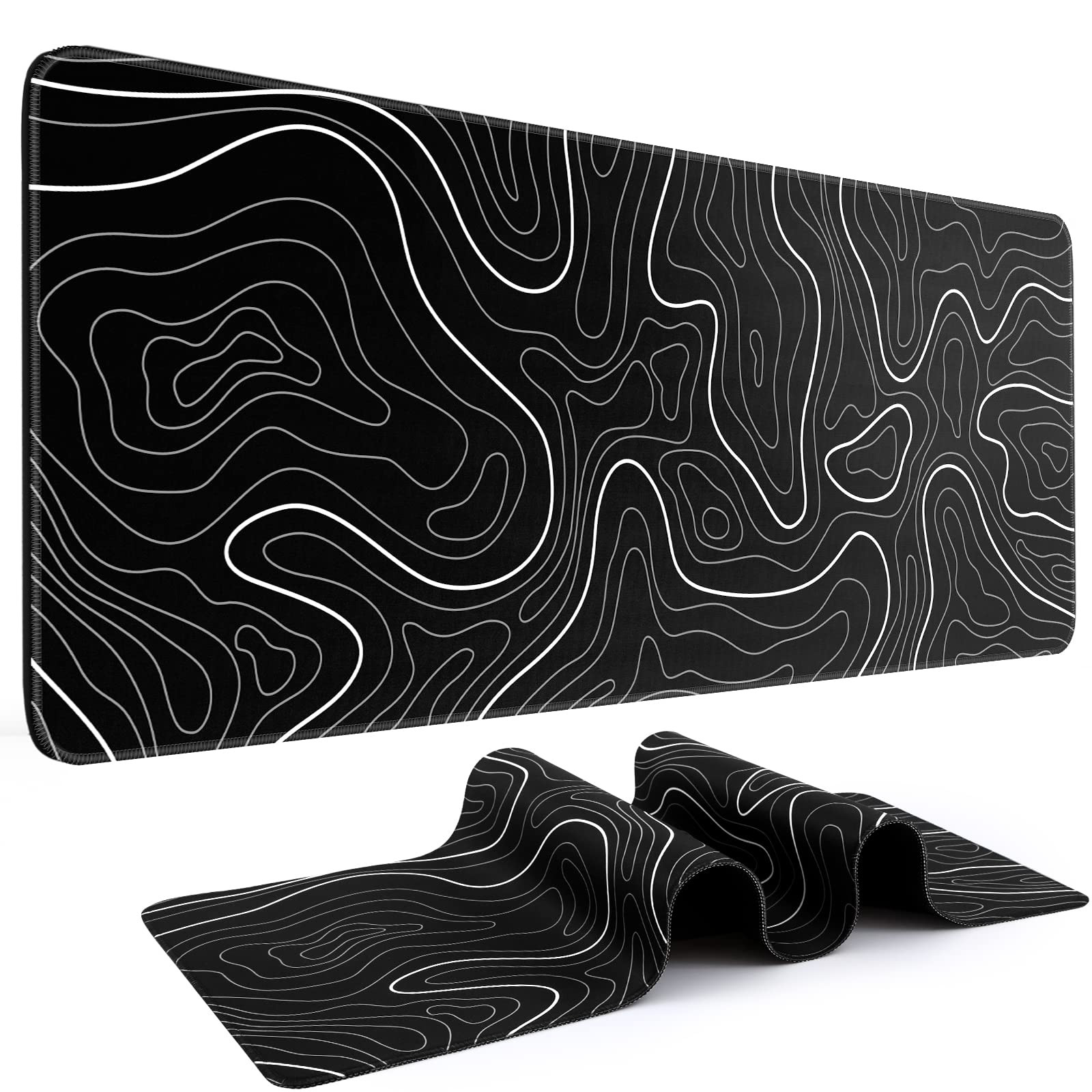 Mouse Pad Gaming Mousepad 31.5 x 11.8in Large Mouse Pad for Keyboard and Mous...