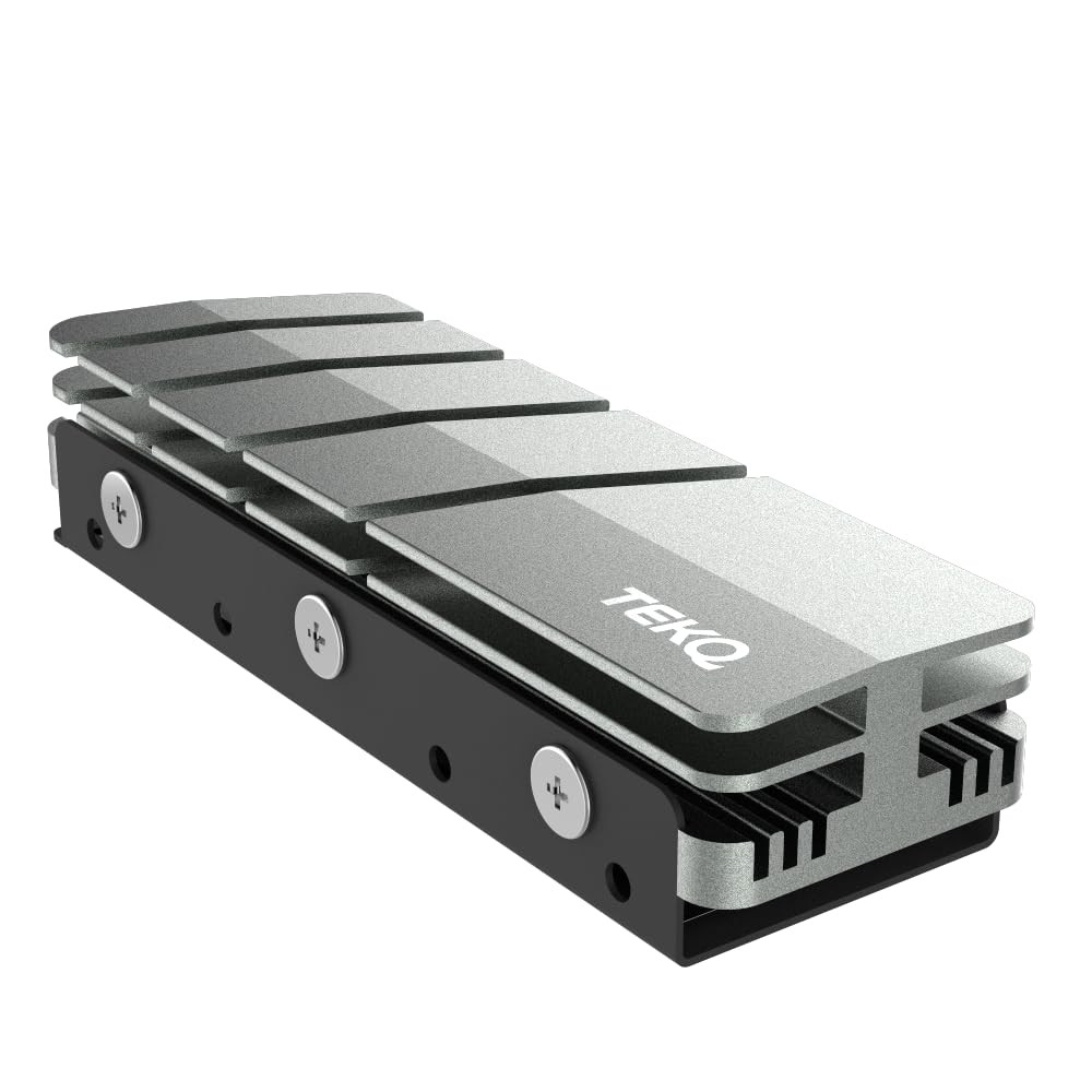 M.2 2280 SSD Heatsink, Double-Sided Heat Sink, with Thermal Silicone Pad for PC