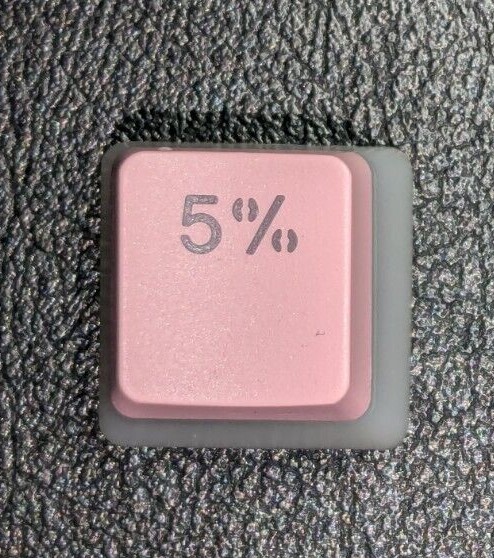 Redragon A130 Translucent REPLACEMENT Pudding Keycaps, Standard Keyboard Keys