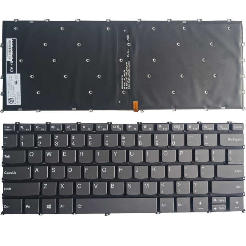 Laptop For LENOVO IdeaPad 3-14ADA6 3-14ALC6 3-14ITL6 Keyboard US Gray BACKLIT