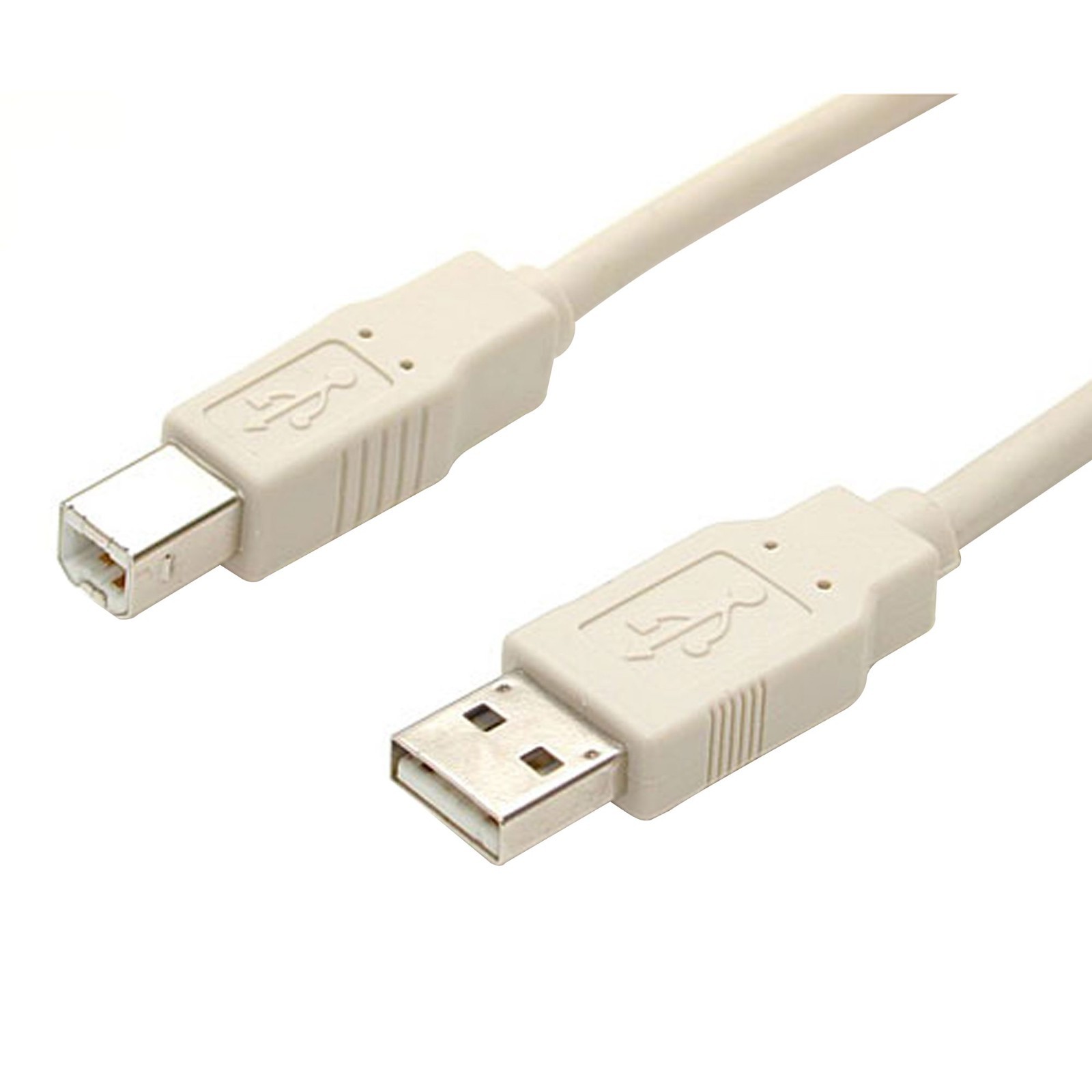 StarTech 10ft Beige A to B USB 2.0 Cable - M/M