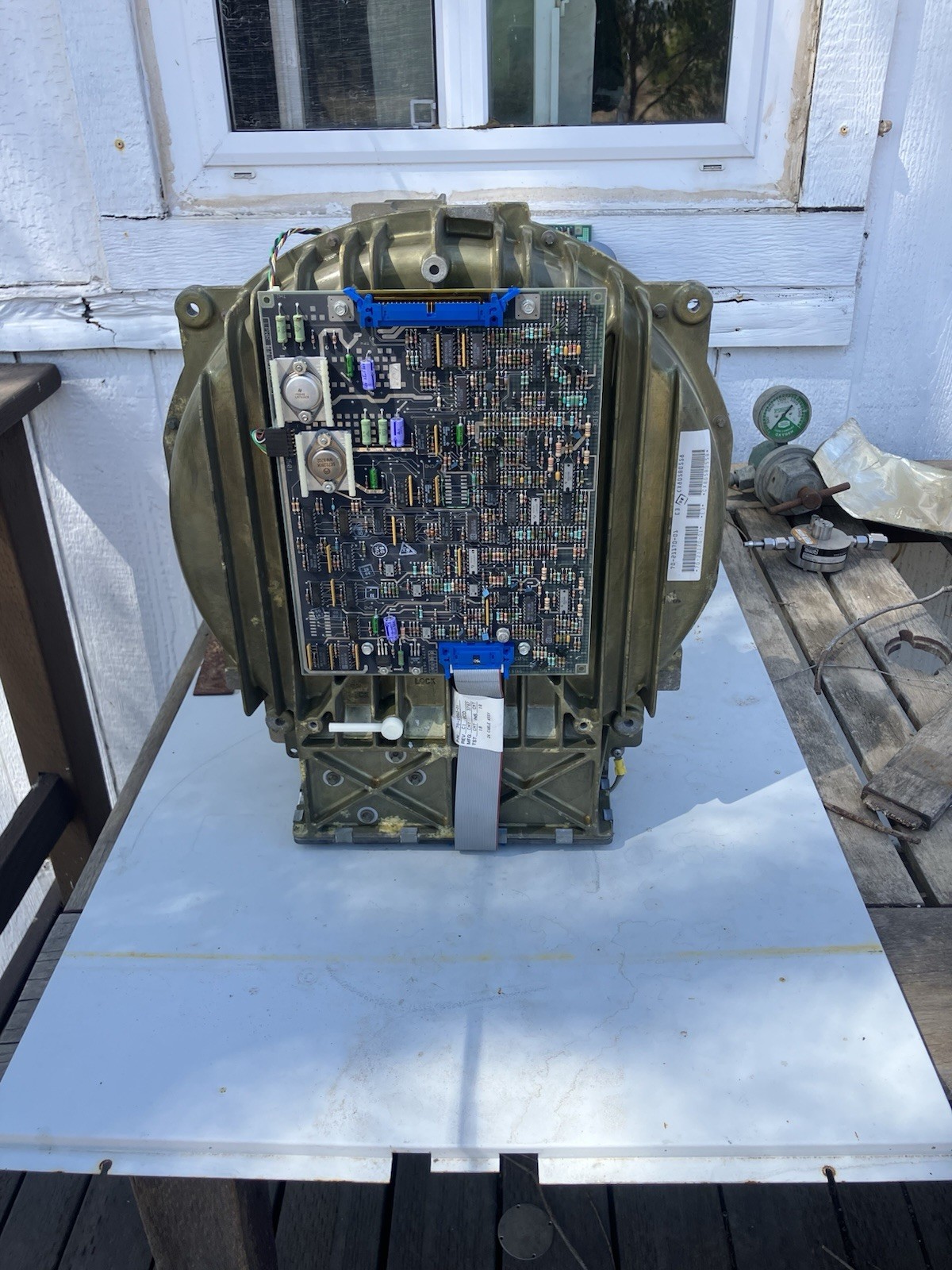 Vintage Huge And Heavy Historical Hard Drive ( Digital 1987 Made )