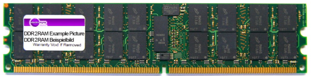 4GB Micron DDR2-800 PC2-6400P ECC Reg Server RAM MT36HTF51272PY-80EE1 499277-061