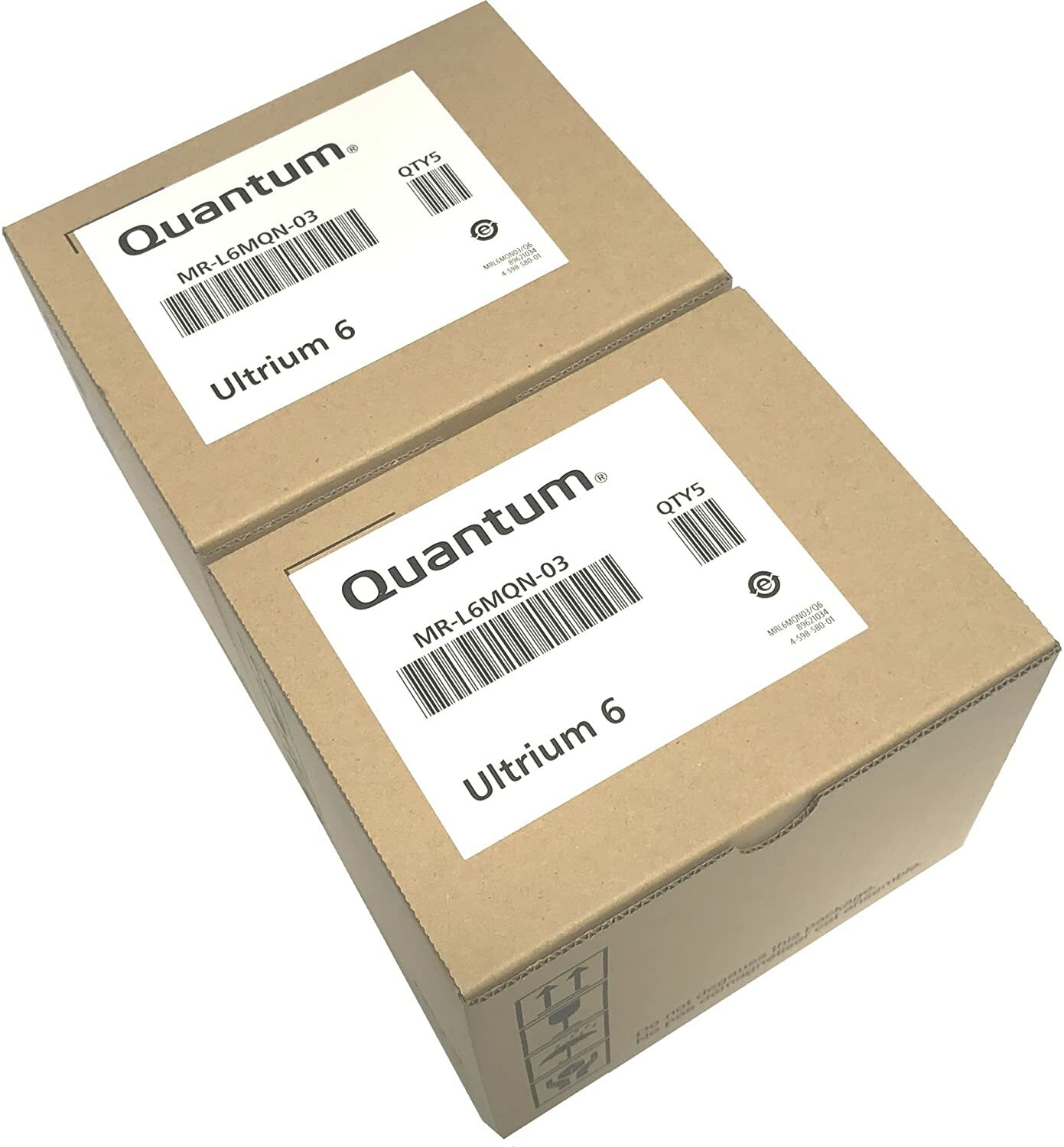 QUANTUM MR-L6MQN-03 LTO-6 BACKUP TAPES 5PACK BRAND NEW SEALED