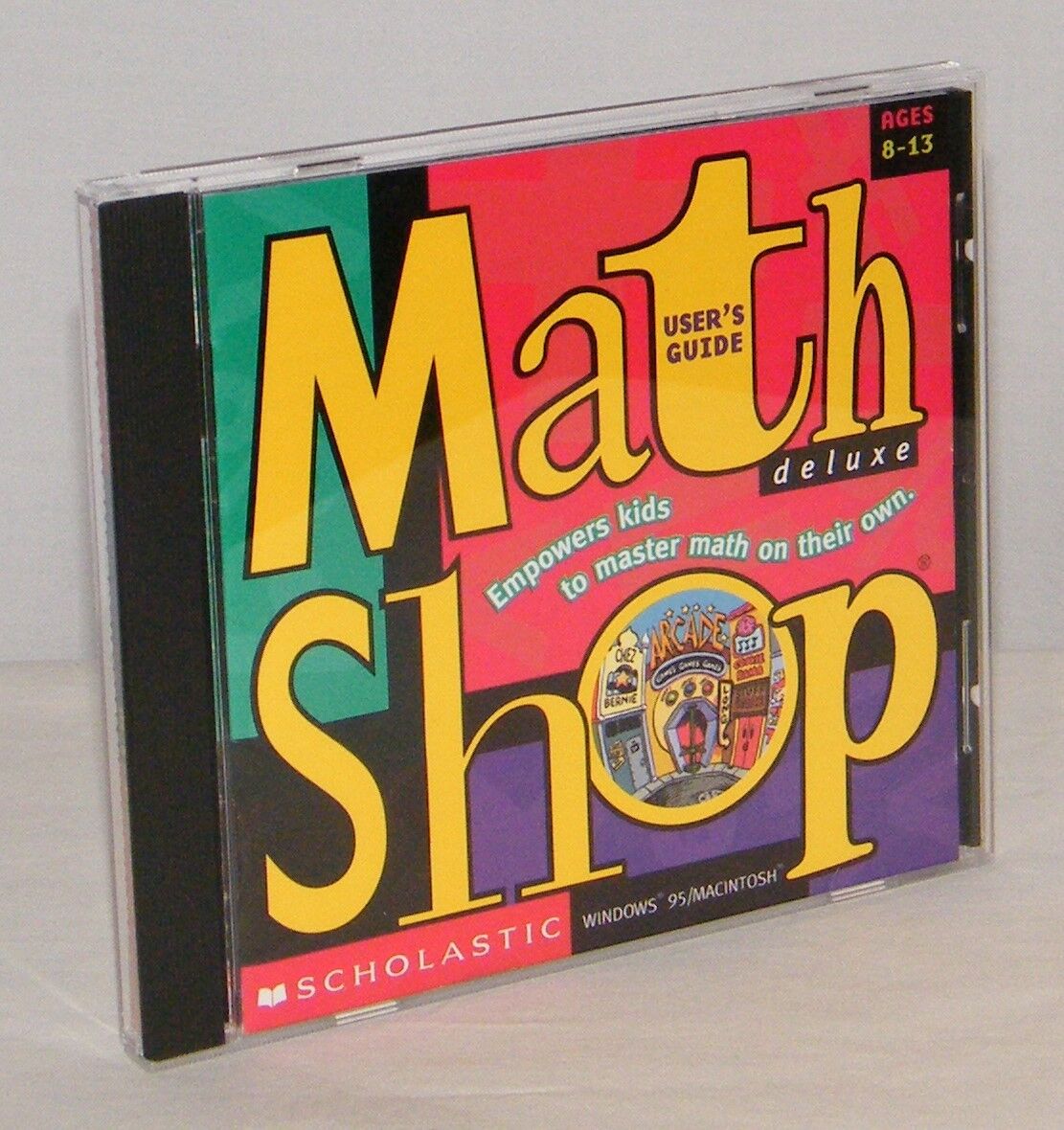 Math Shop Deluxe Scholastic V 1.0 Empowers Kids to Master Math . Win/Mac PC Game