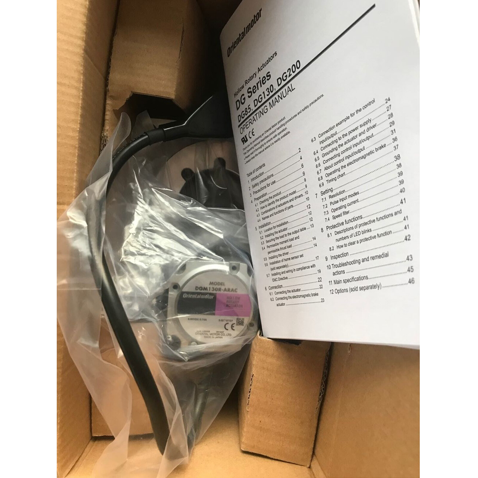 1PC New VEXTA Oriental Motor DGM130R-ARAC Motor FedEx or DHL
