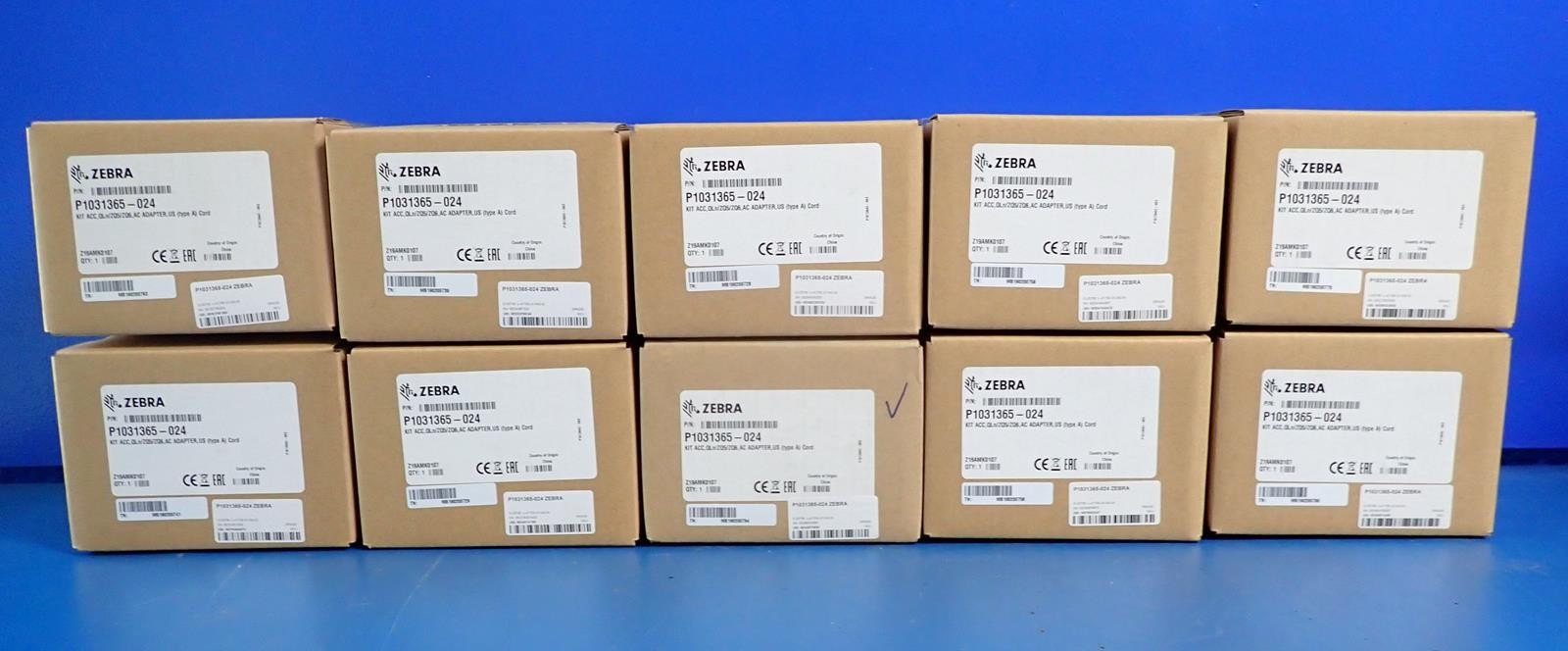 Zebra P1031365-024 QLn ZQ5 QZQ6 AC Adapter w/ US Power Cord | NEW Genuine *