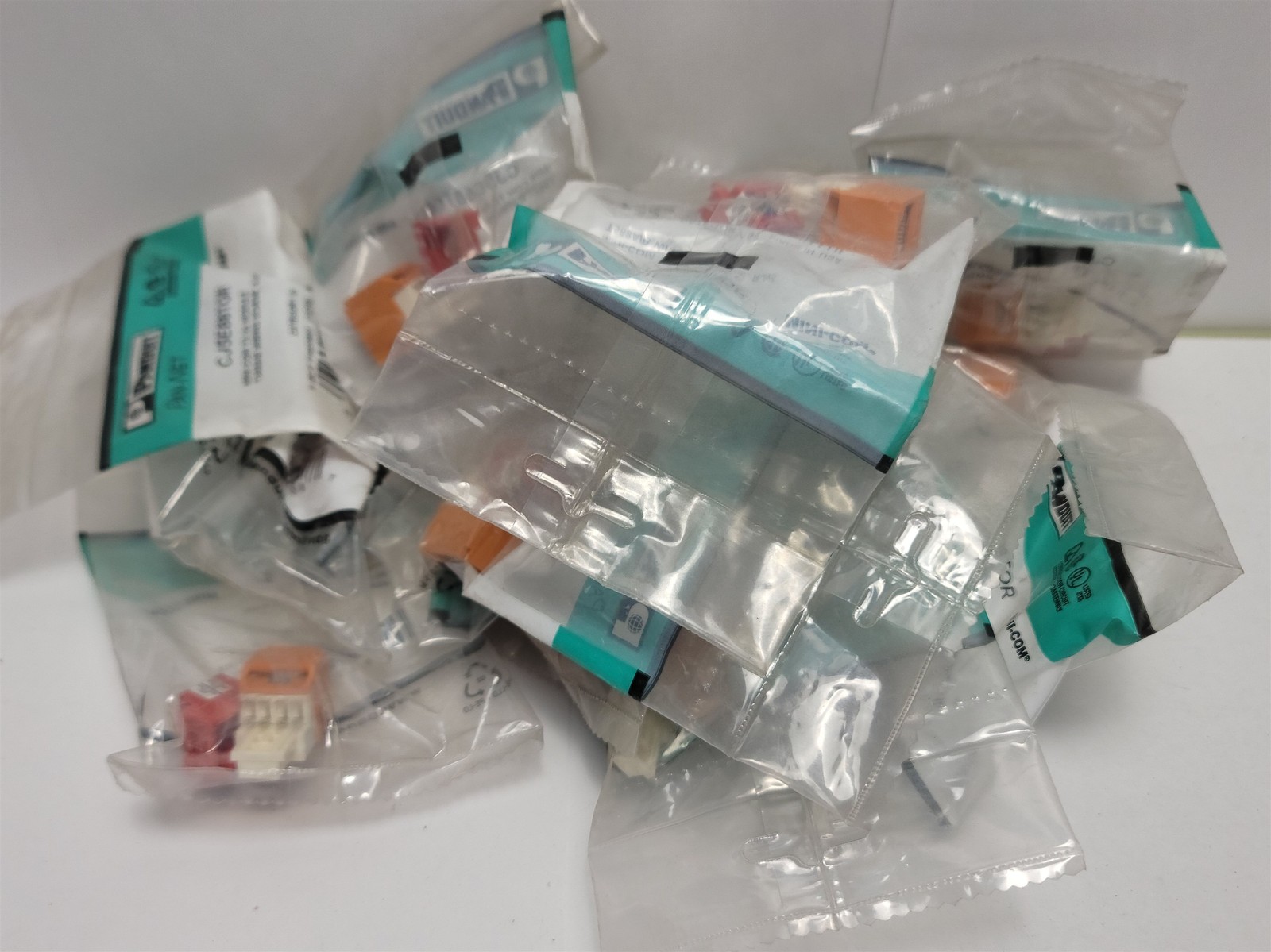 Lot of 14 Panduit CJ5E88TOR Mini-Com TX-5e Module