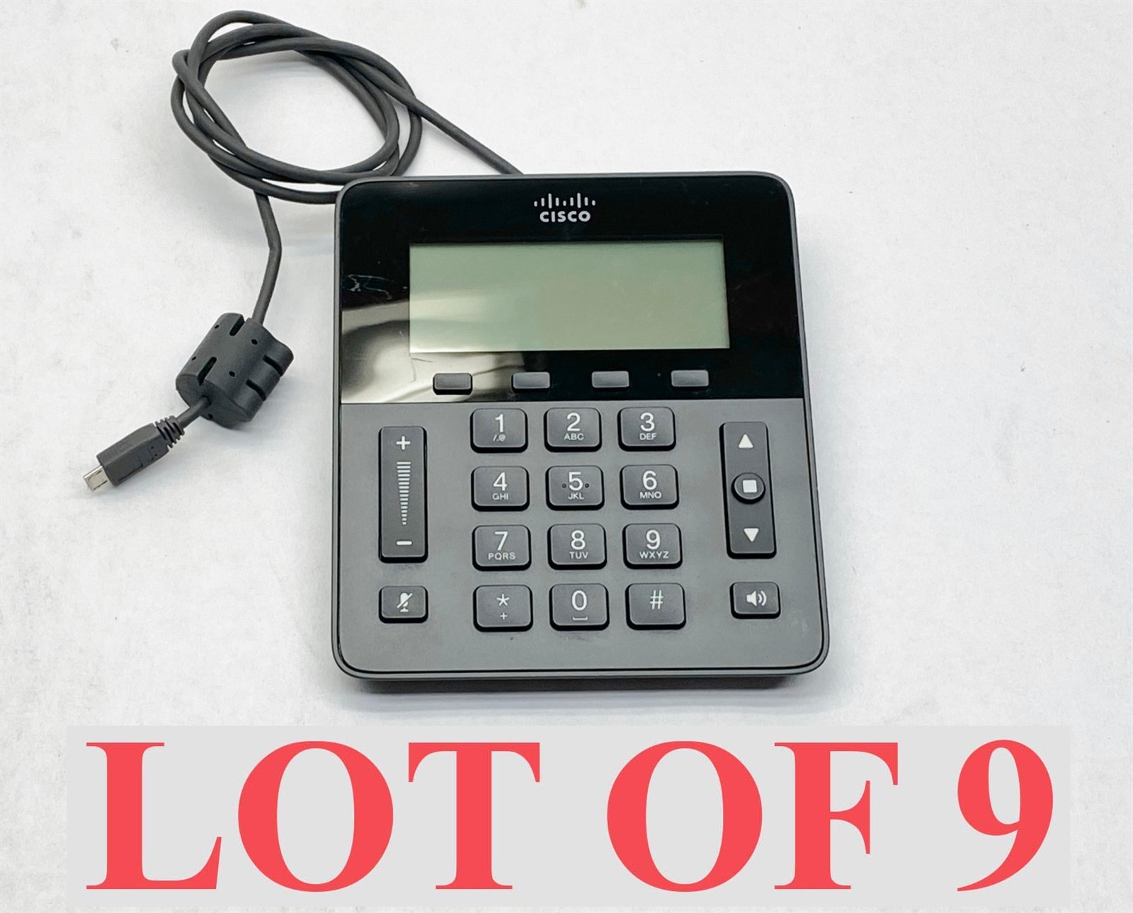 Cisco CP-8831-DCU-S Unified Conference Phone Control Unit Keypad LOT 9
