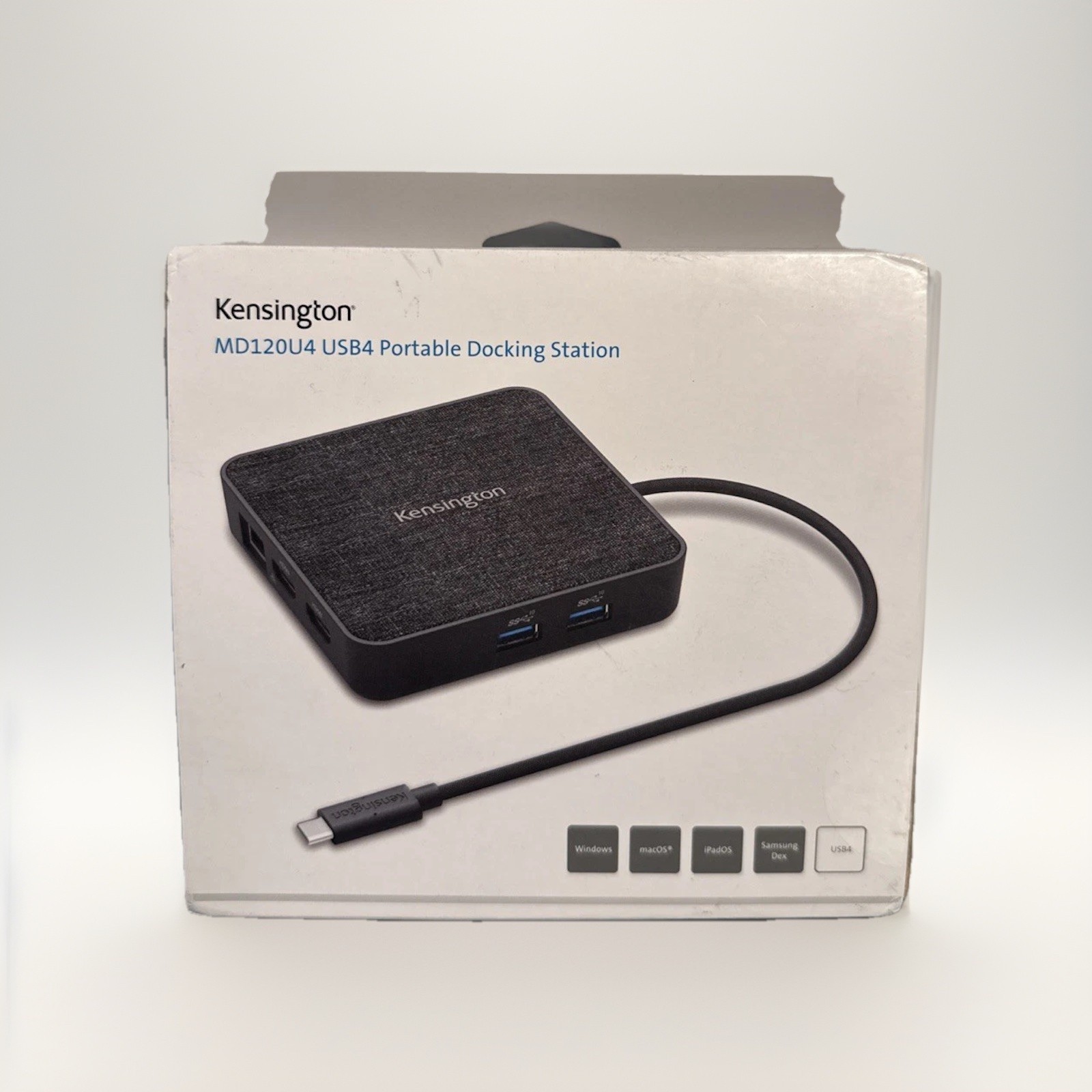 Universal Docking Station Kensington MD120U4 Portable 4 Dock station Usb-c