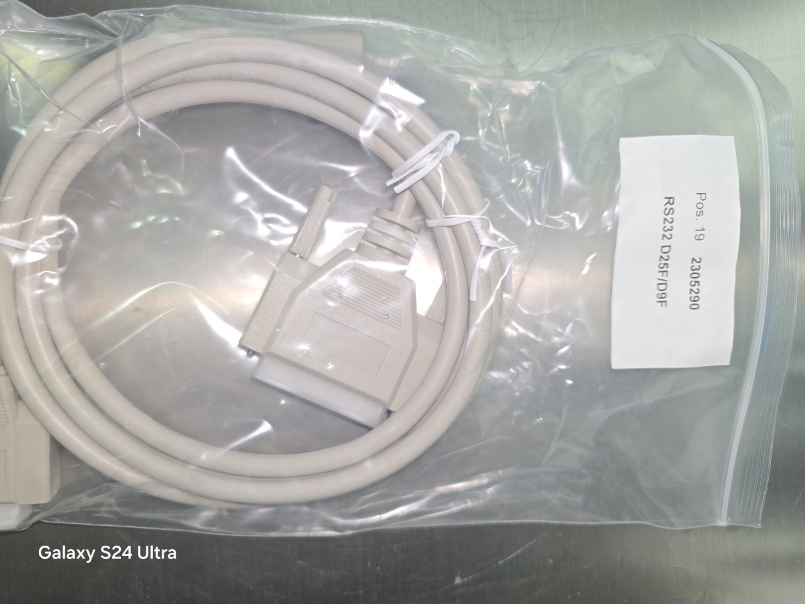 Thermo Scientific 2305290 RS-232 Serial Cable F9/F25 DB9F DB25F KingFisher Flex
