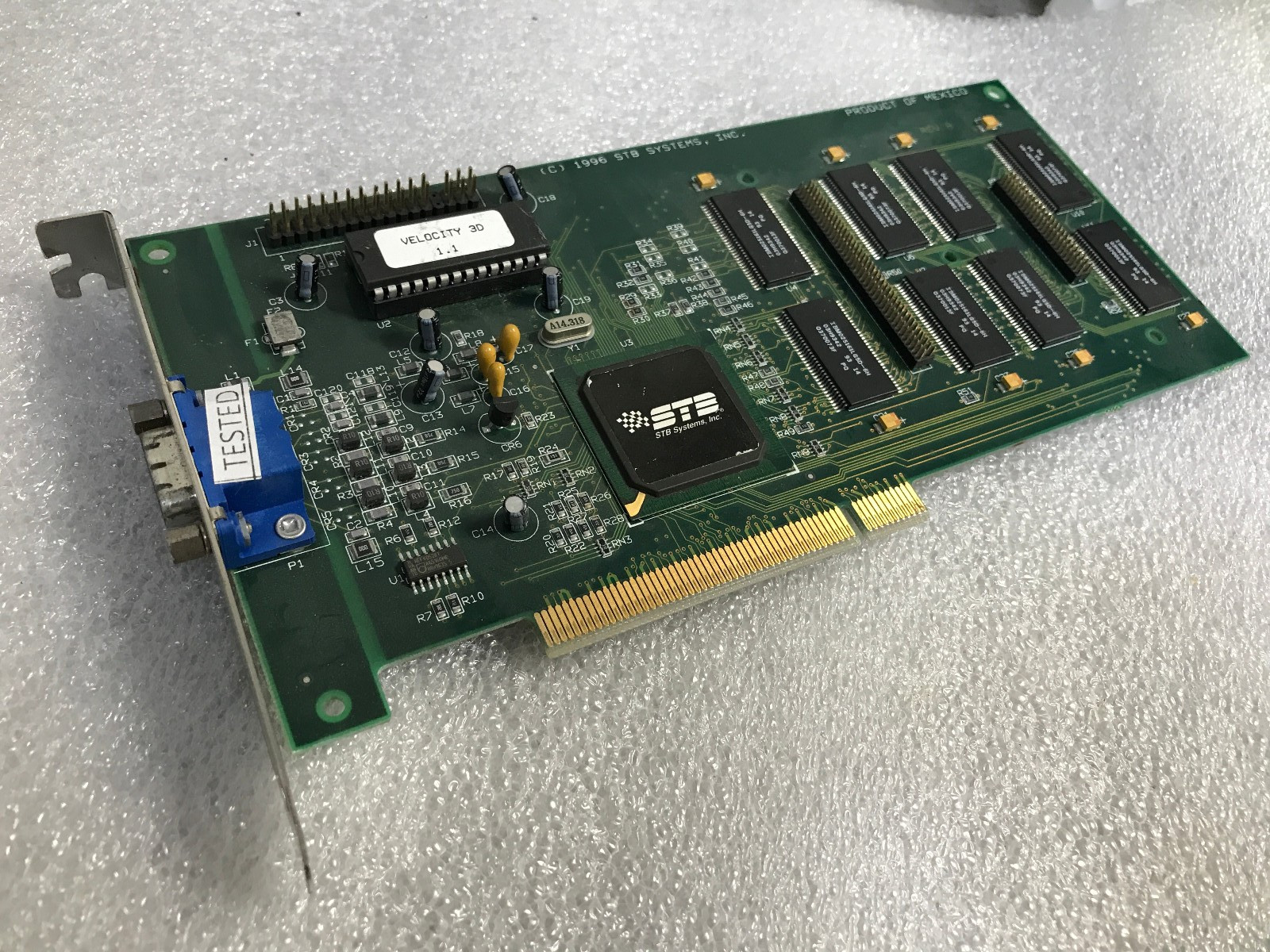 STB Systems 210-0239-001, 210-0239-00X , 1X0-0444-005 VELOCITY 3D graphics card