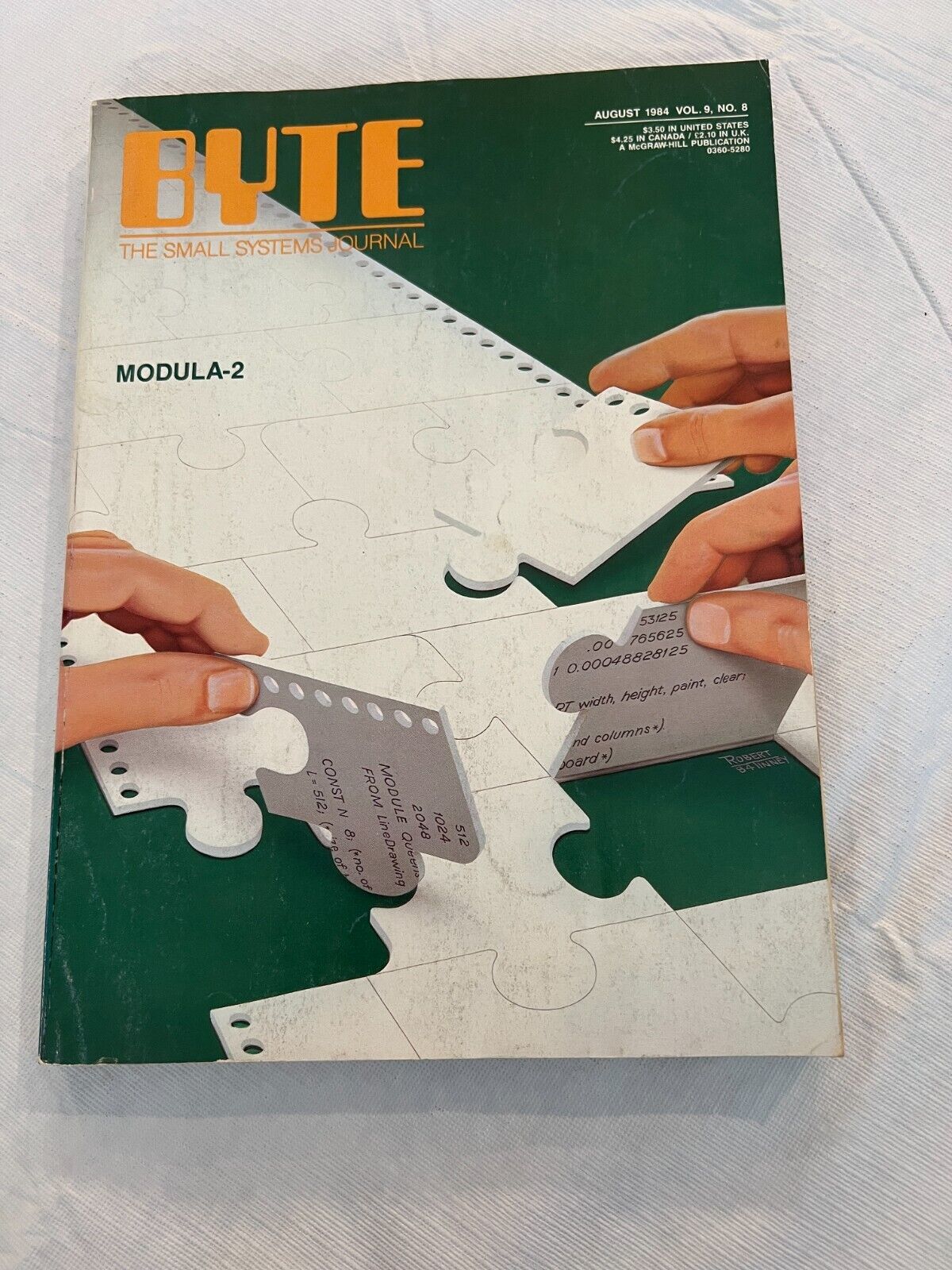 August 1984 Byte Magazine ***Vintage Computing***