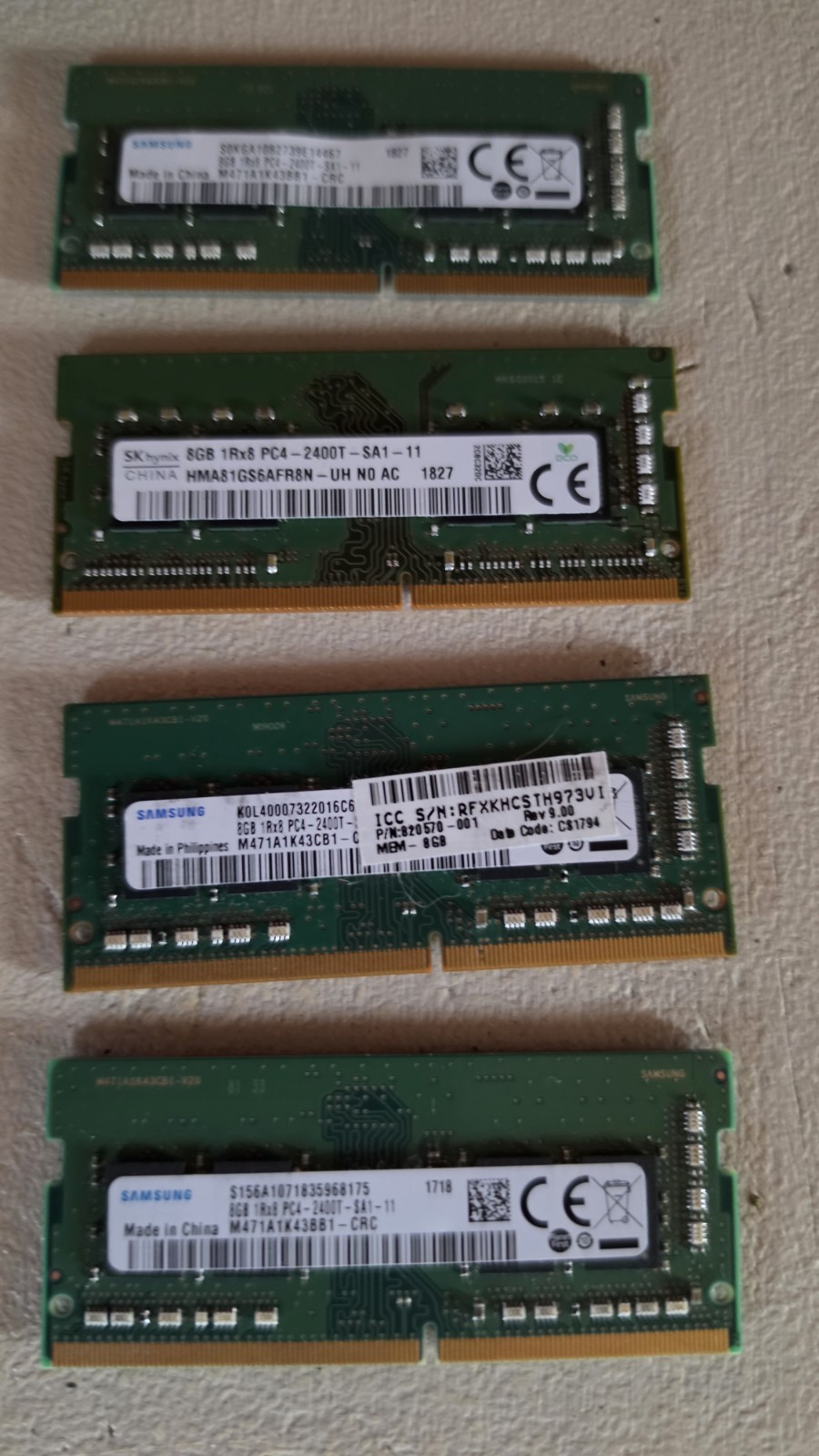 Samsung 8GB (1 x 8GB) RAM