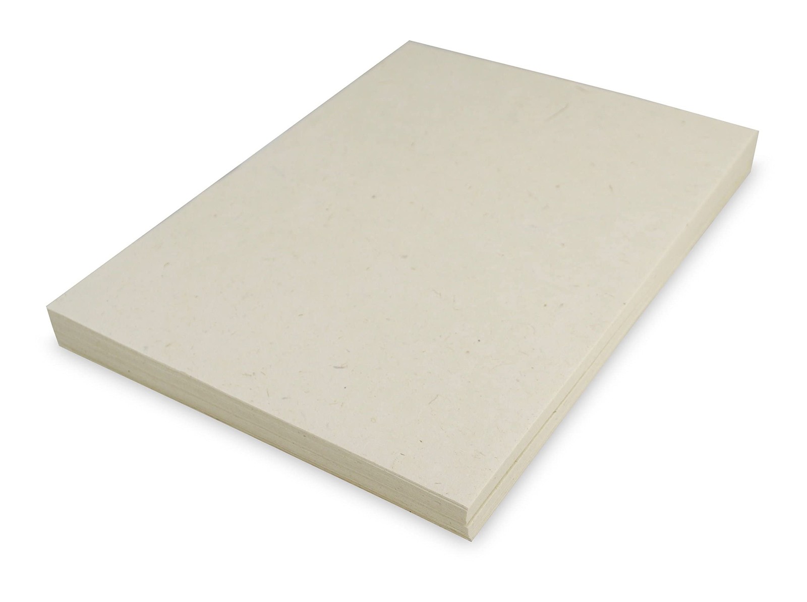 Handmade Lokta Vintage Printer Paper 8.5x11 Inch (100 Sheets, Natural)